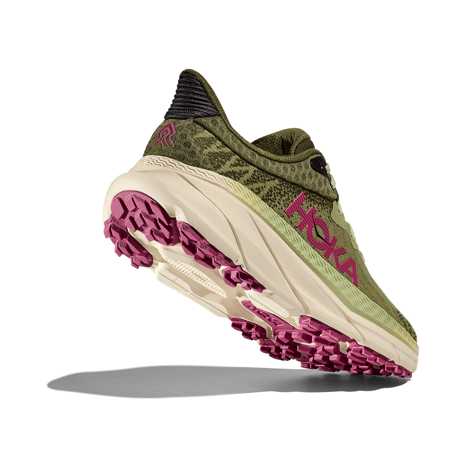 Hoka Challenger 7 Forest Floor/Beet Root