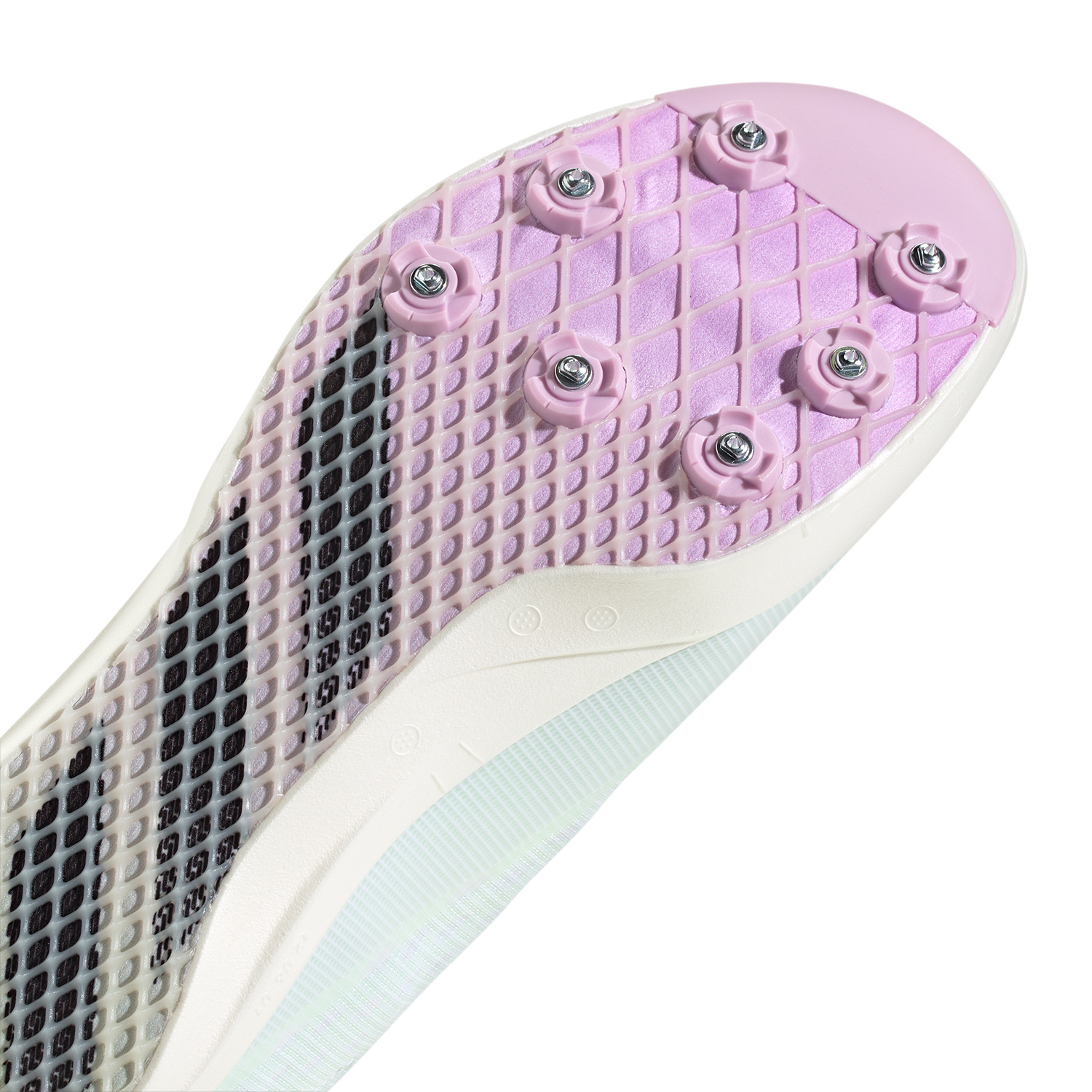 adidas adizero Long Jump Cloud White/Core Black/Green Spark