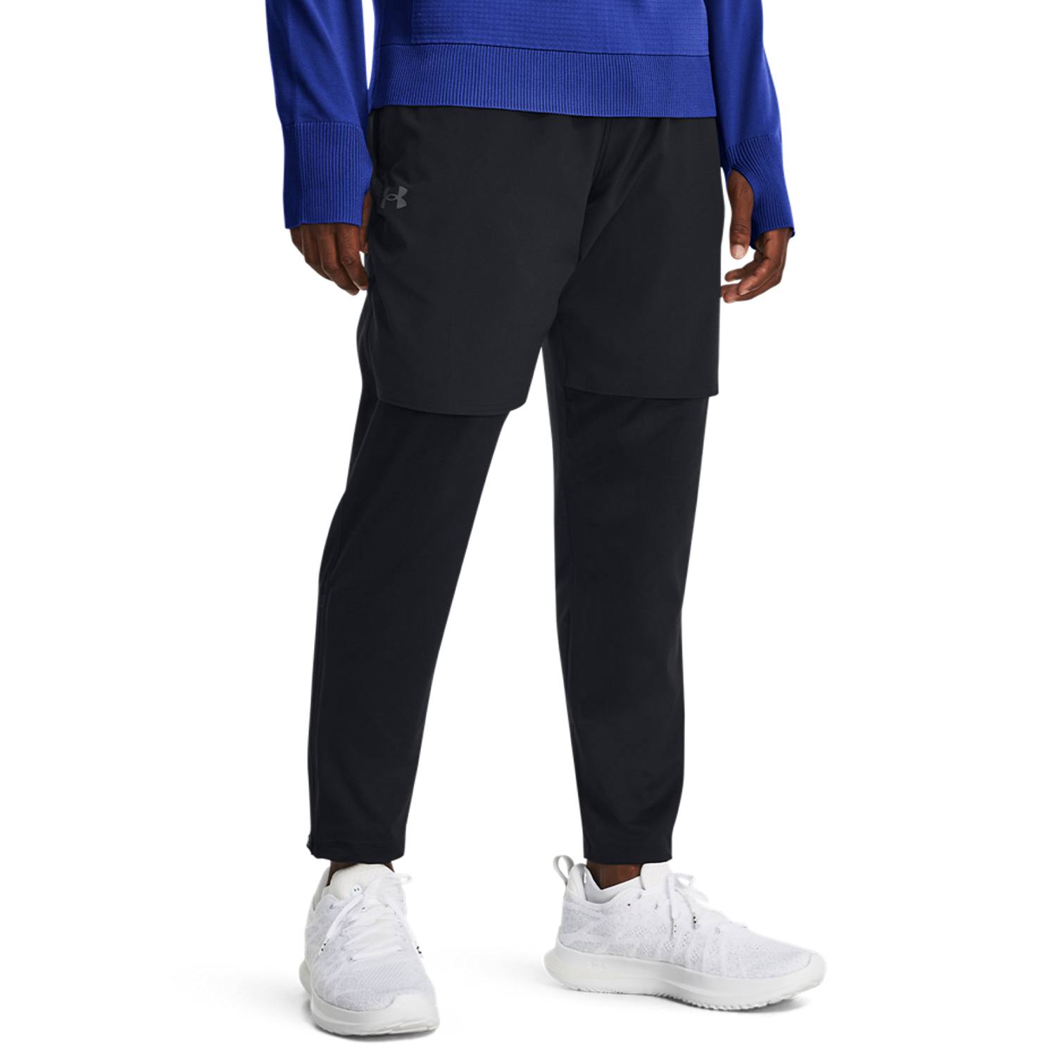 Under Armour Qualifier Elite Pantaloni Black/Team Royal/Reflective