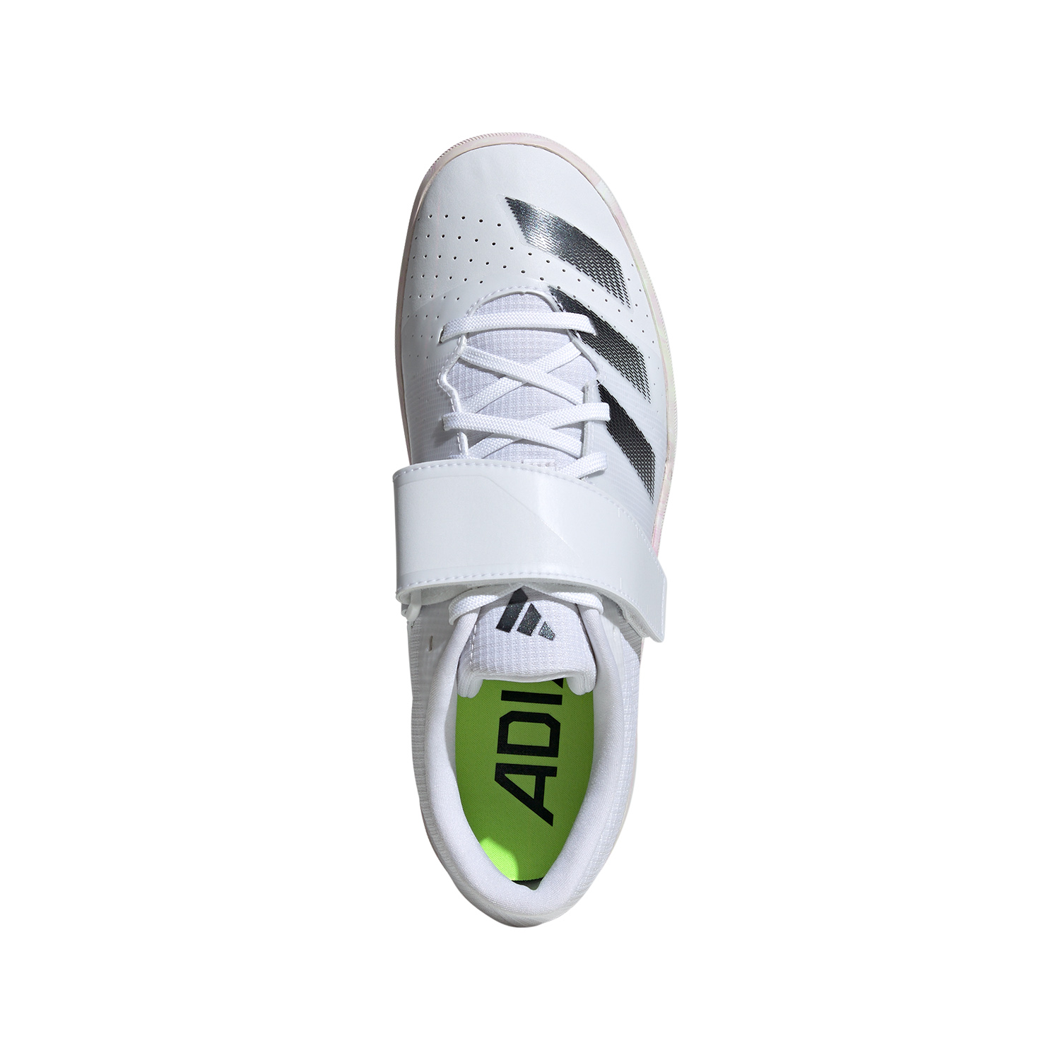 adidas adizero Throws Cloud White/Core Black/Green Spark