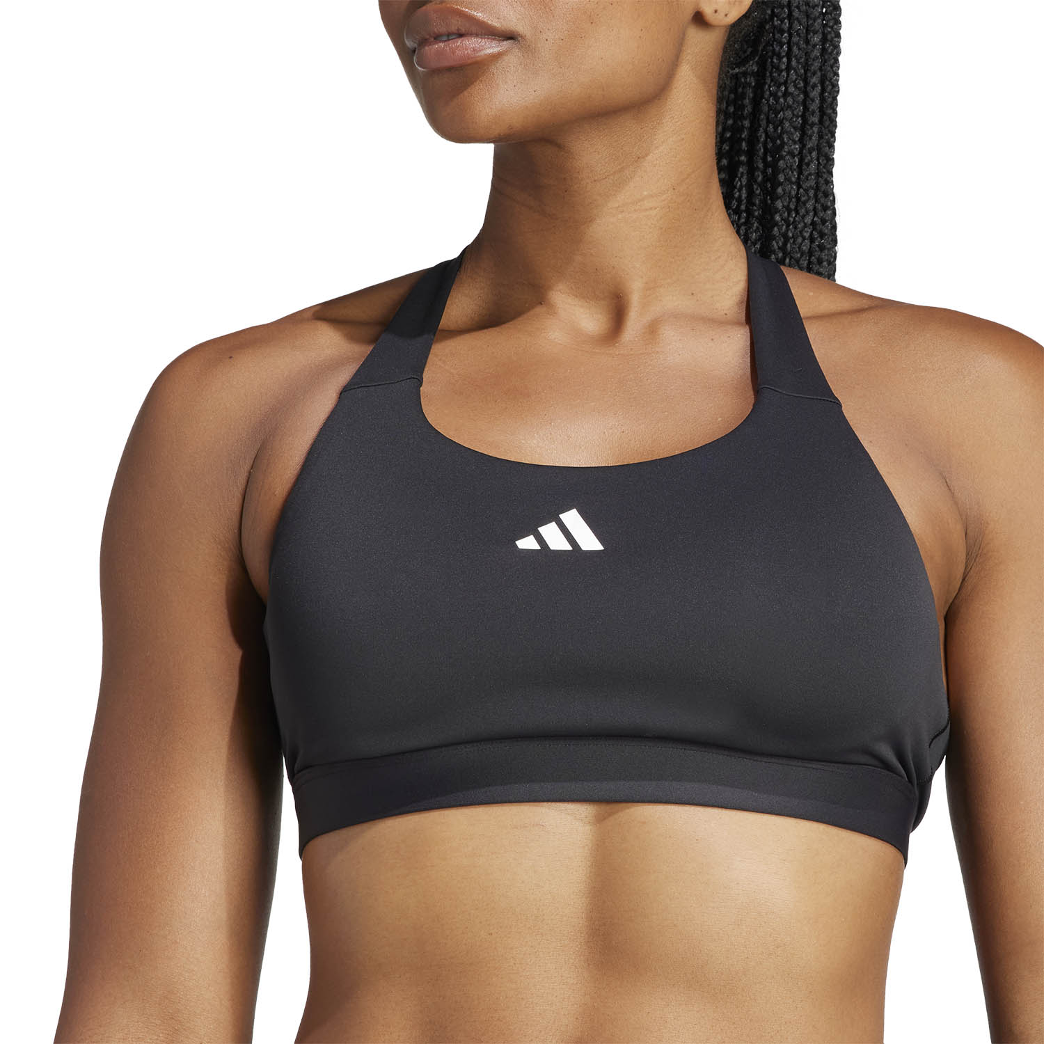 adidas Engineered 3Bar Reggiseno Sportivo Black