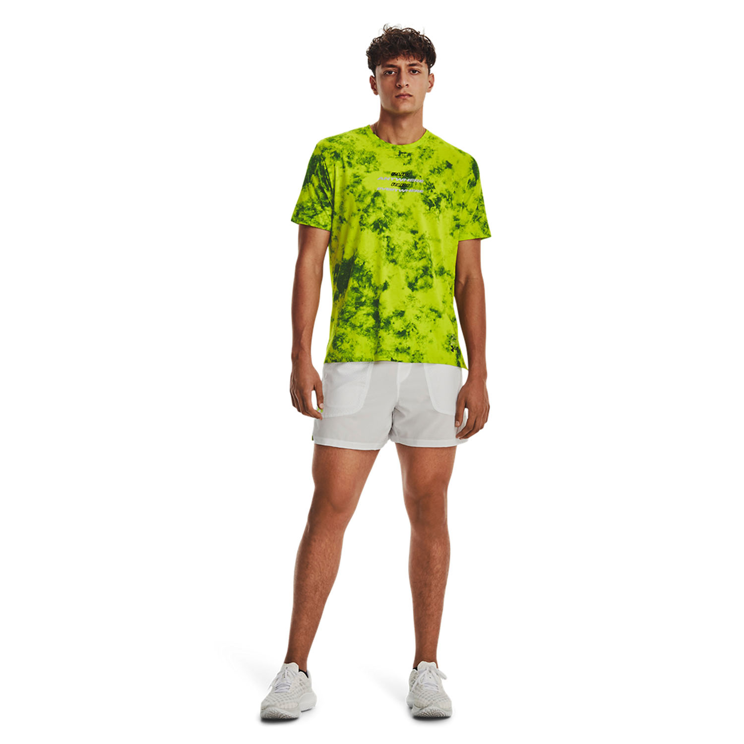 Under Armour Anywhere Maglietta Velocity/Black/Reflective