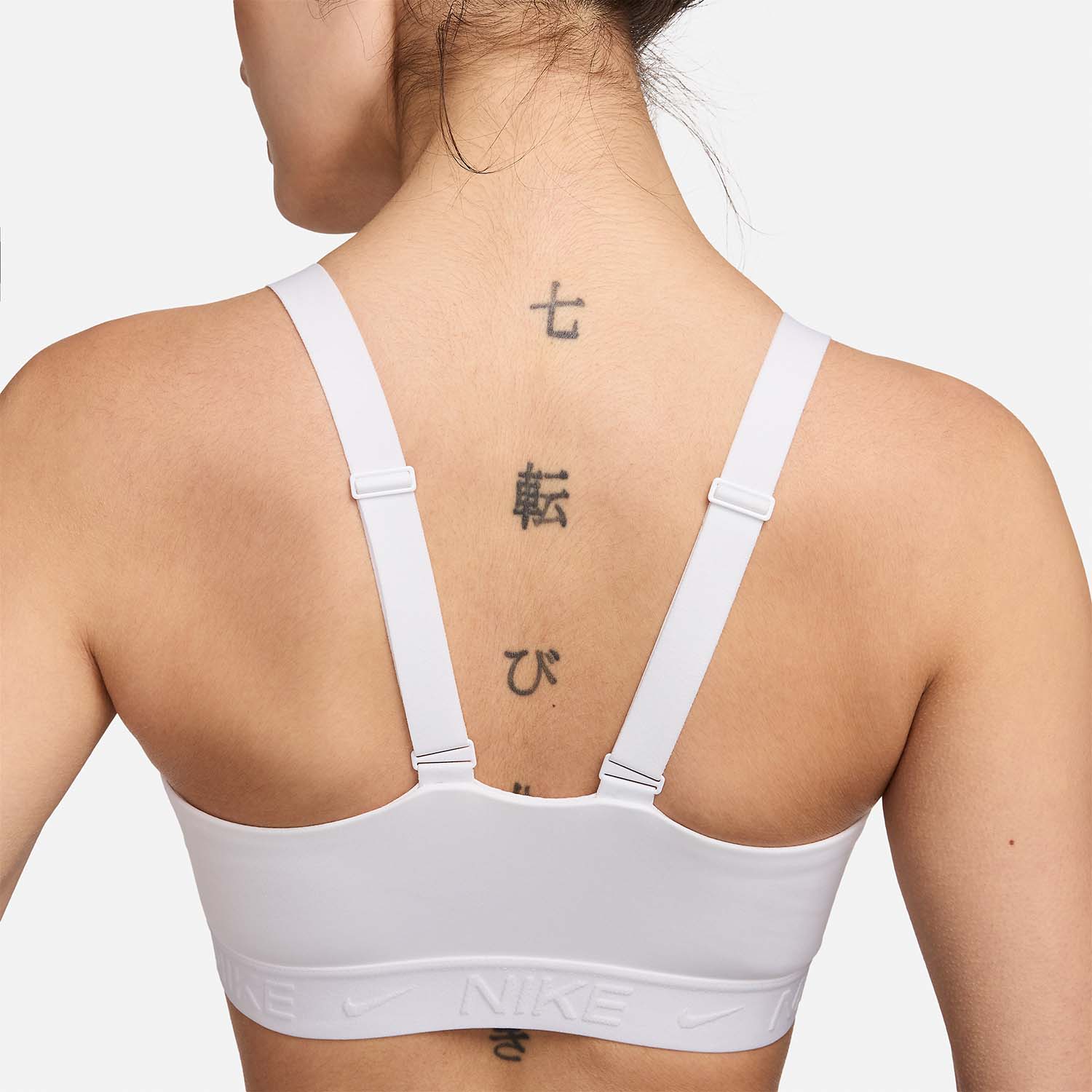 Nike Indy Crew Reggiseno Sportivo White