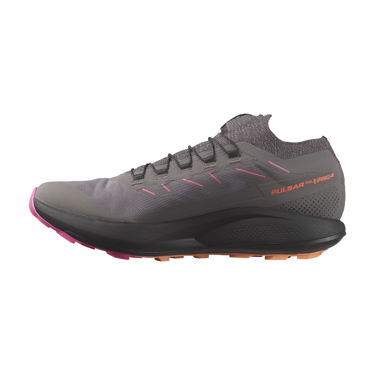 Salomon Pulsar Trail Pro 2 Plum Kitten/Black/Pink Glo