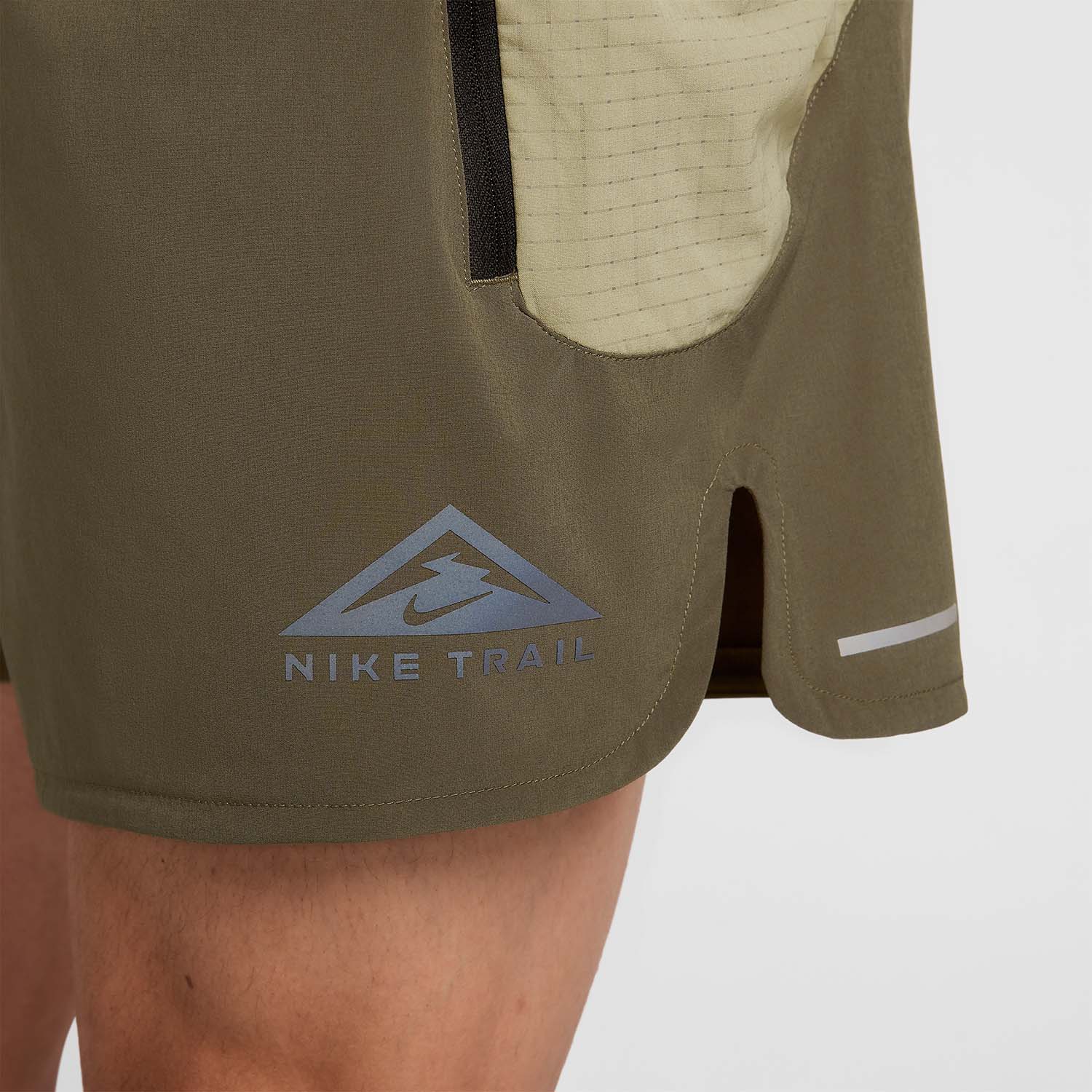 Nike Dri-FIT Second Sunrise 5in Pantaloncini Medium Olive/Neutral/Black