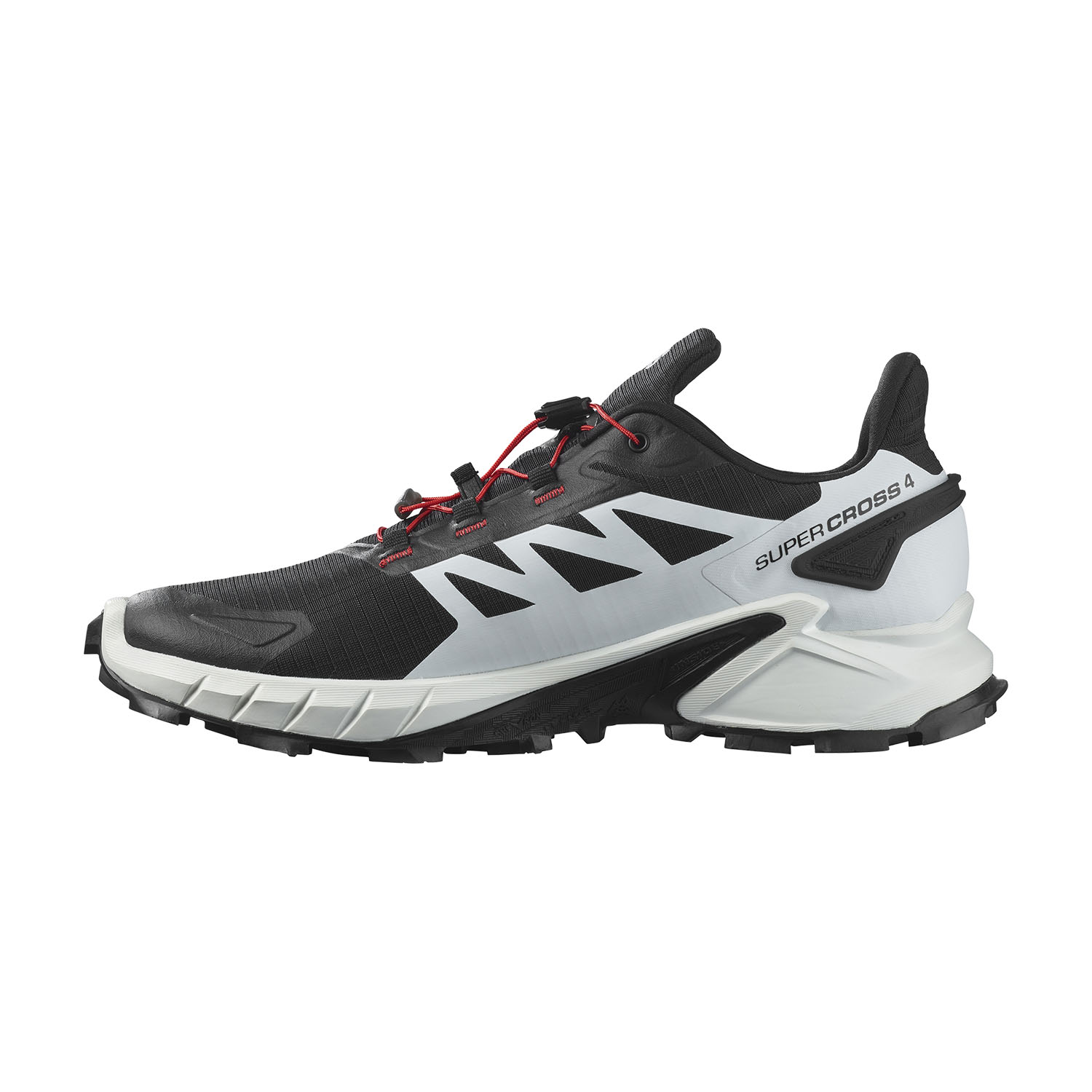 Salomon Supercross 4 Black/White/Fiery Red