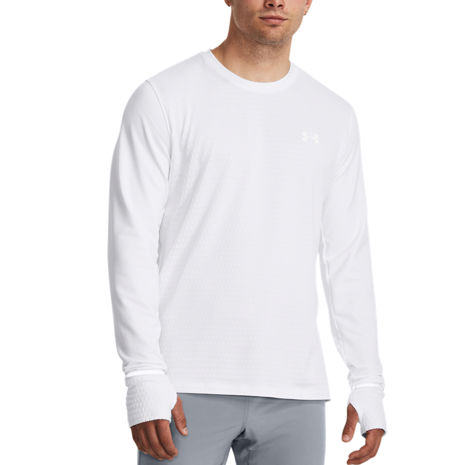 Under Armour Qualifier Cold Maglia White/Reflective