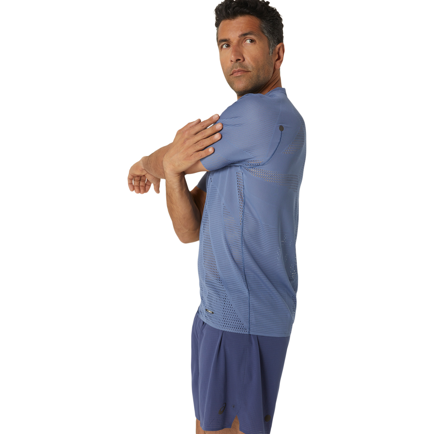 Asics Meta Run Maglietta Demin Blue