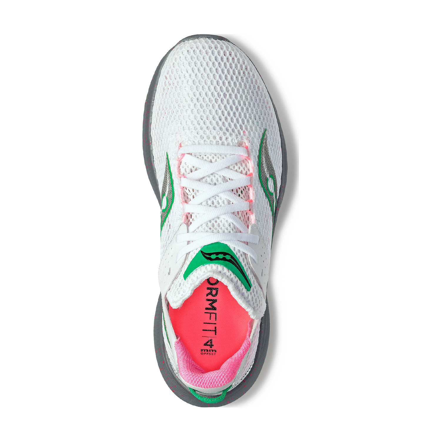 Saucony Kinvara 14 White/Gravel