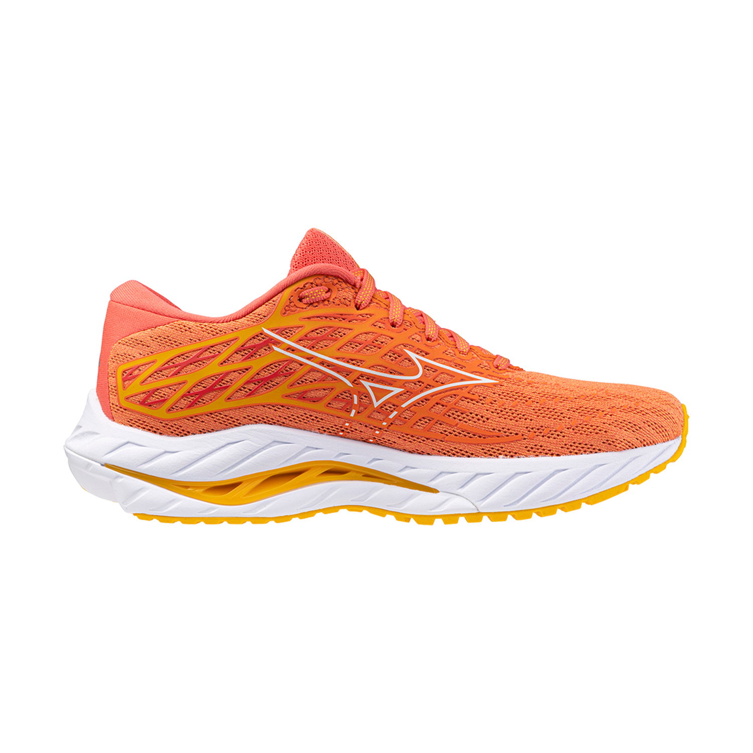 Mizuno Wave Inspire 20 Nasturtium/White/Citrus