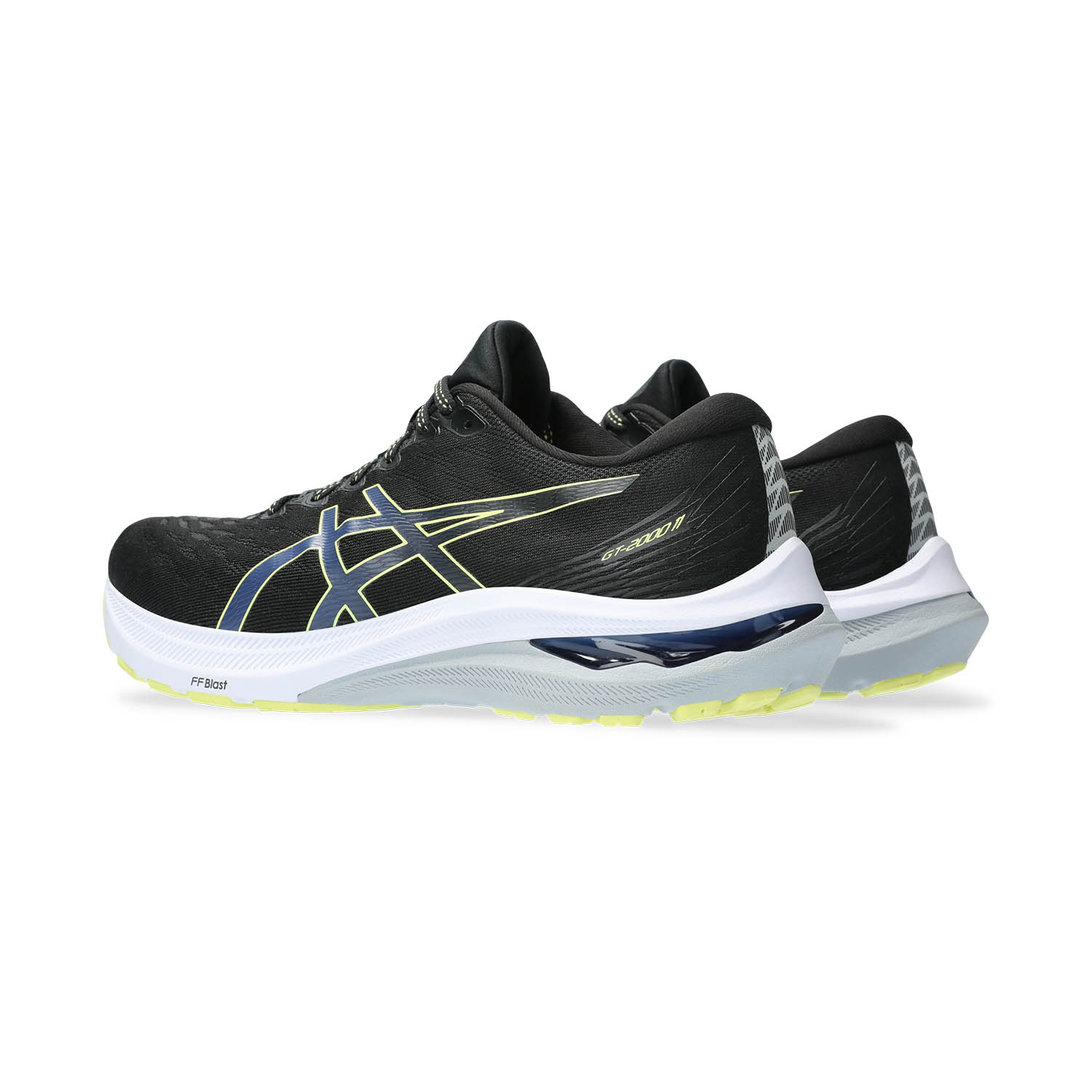 Asics GT 2000 11 Black/Glow Yellow
