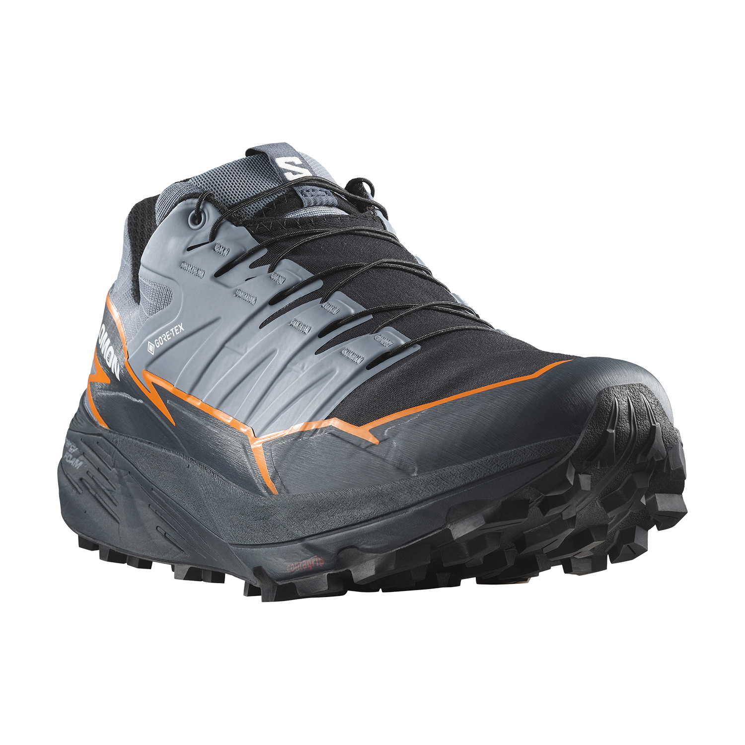 Salomon Thundercross GTX Flint Stone/Carbon/Orange Pepper
