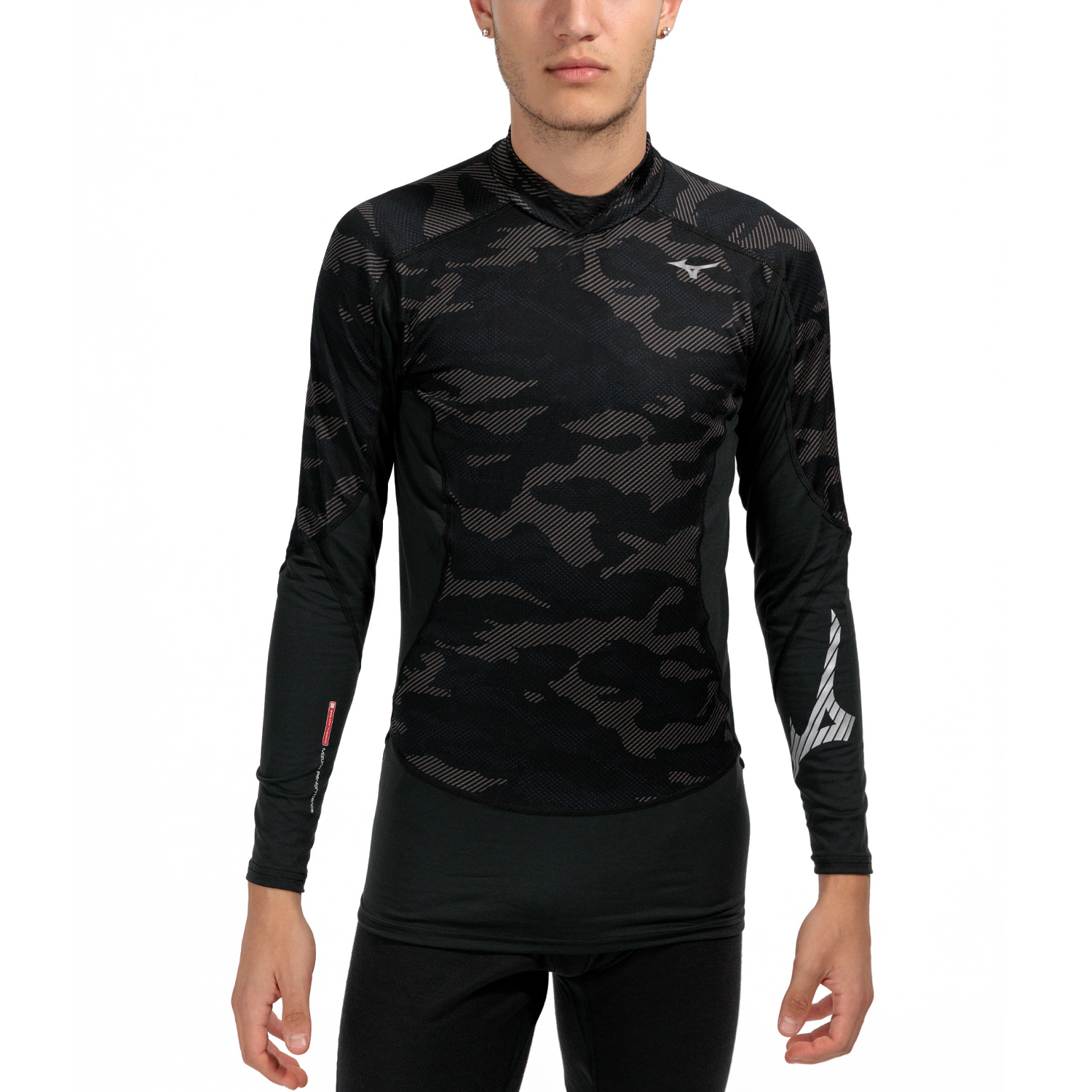 Mizuno Virtual Body G3 Camo Maglia Black