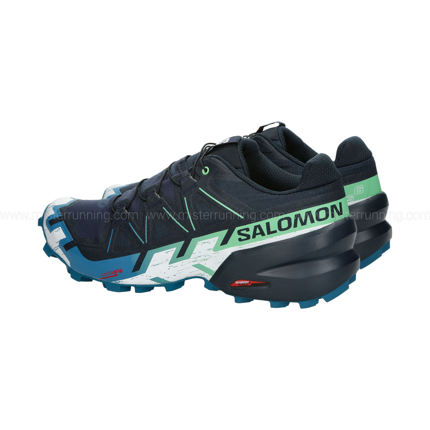 Salomon Speedcross 6 Carbon/Tahitian Tide/White