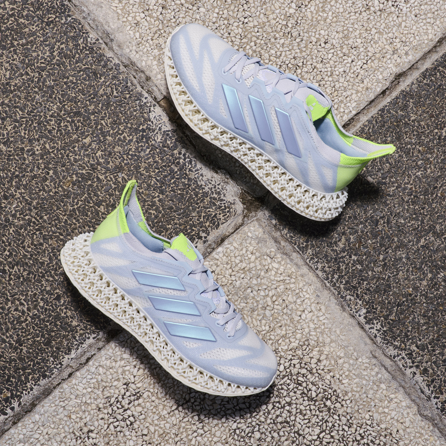 adidas 4DFWD 3 Dash Grey/Carbon/Lucid Lemon
