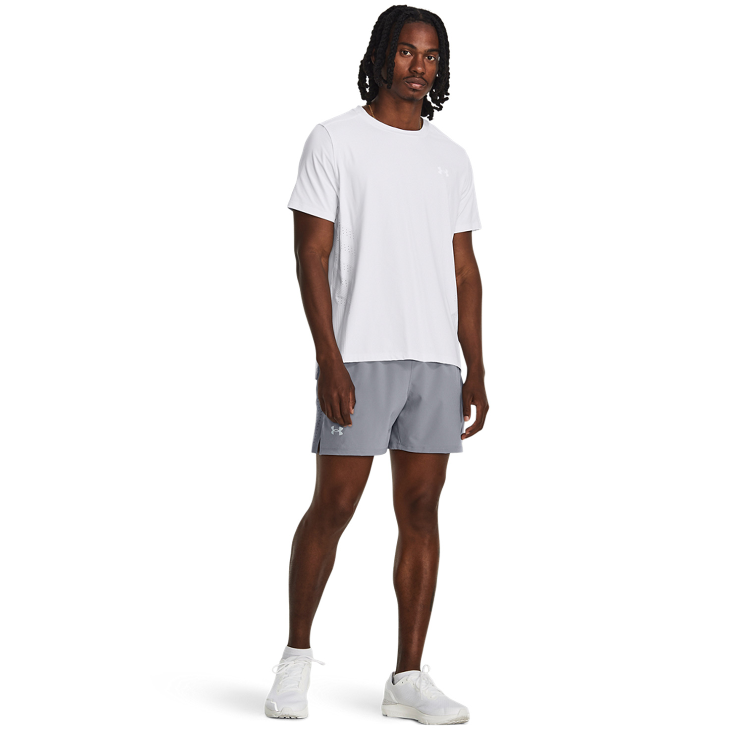 Under Armour Launch Elite 5in Pantaloncini Steel/Black