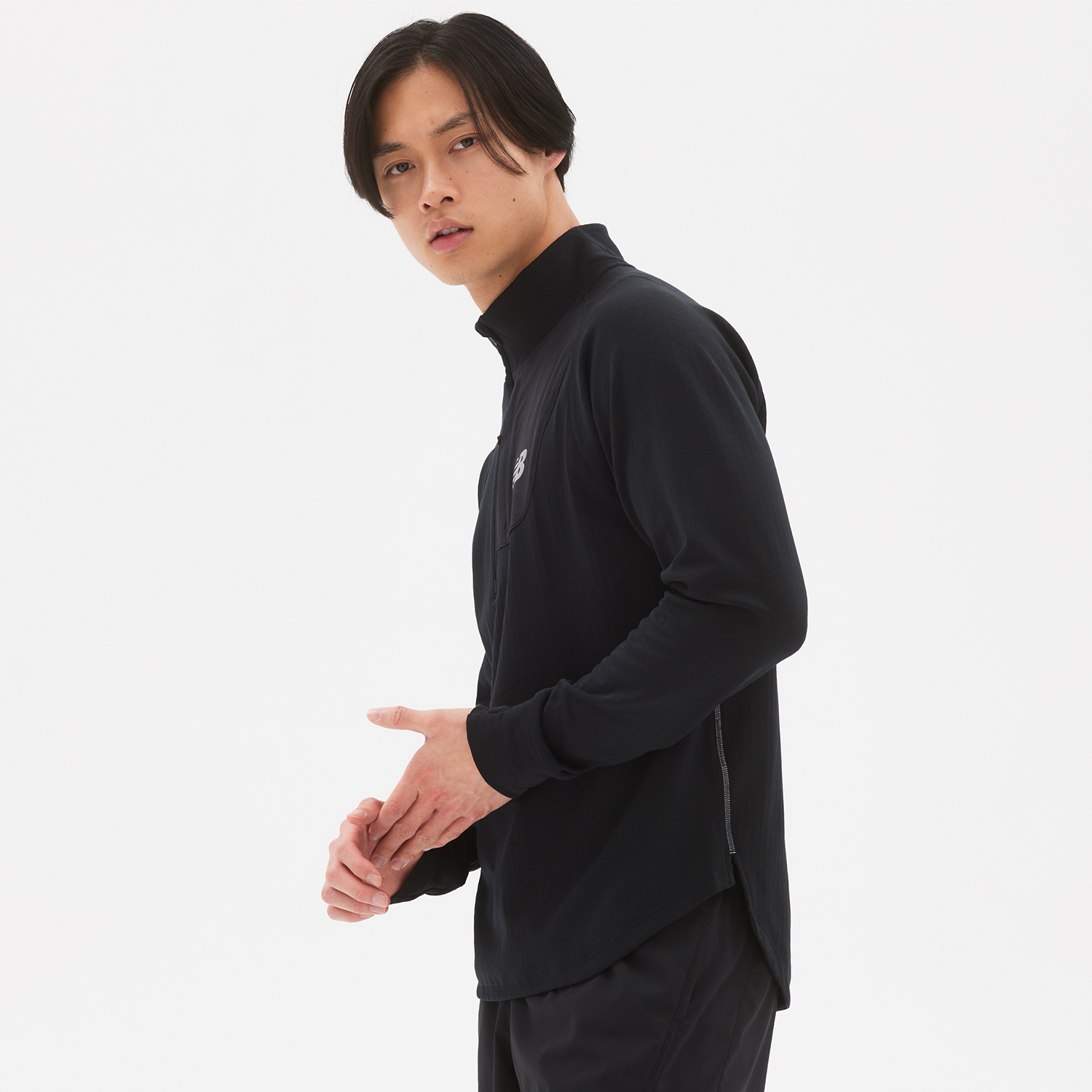 New Balance Heat Maglia Black