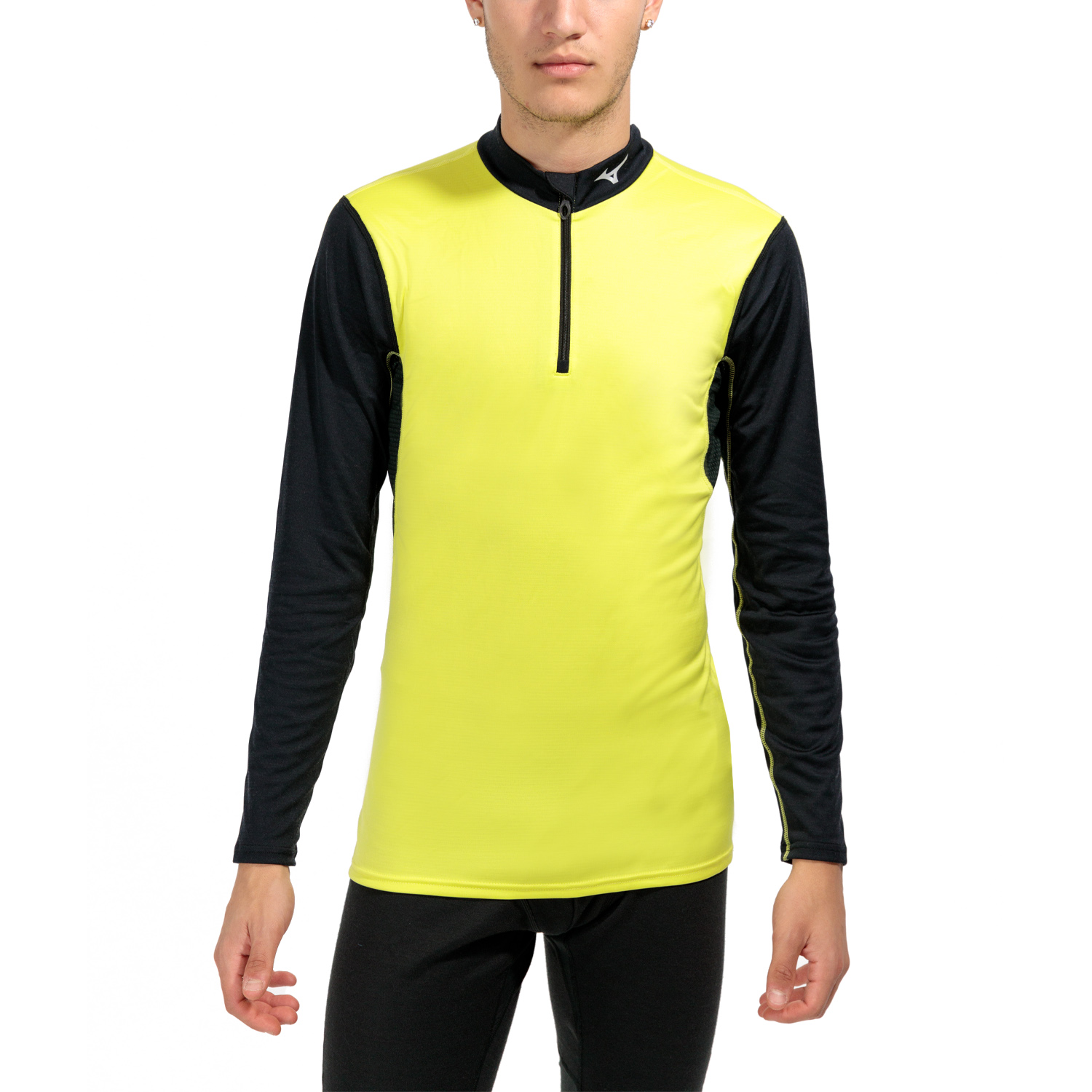 Mizuno Mid Weight Breath Thermo Logo Maglia Evening Primrose