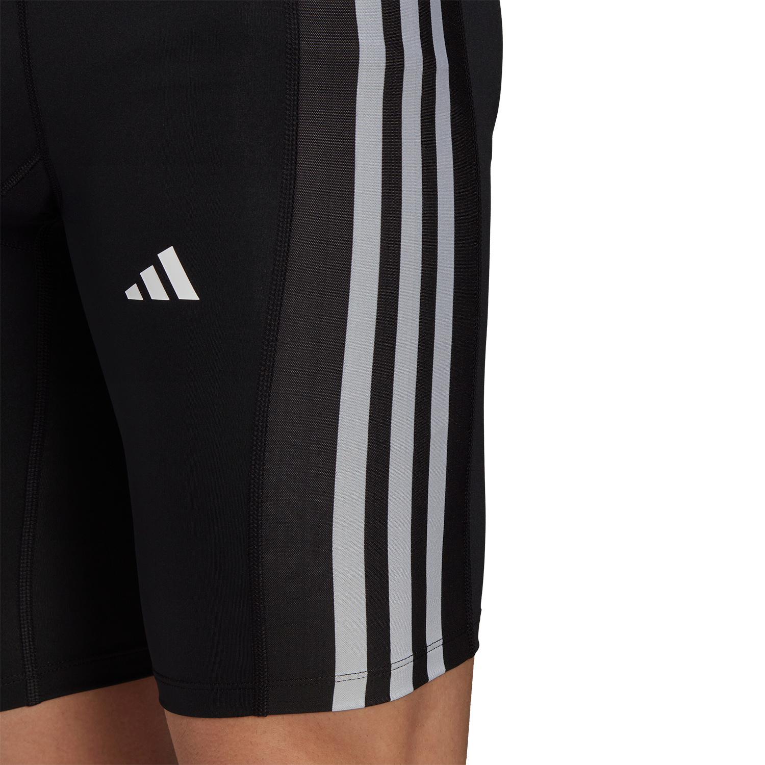 adidas 3 Stripes Calzamaglia Corta Black