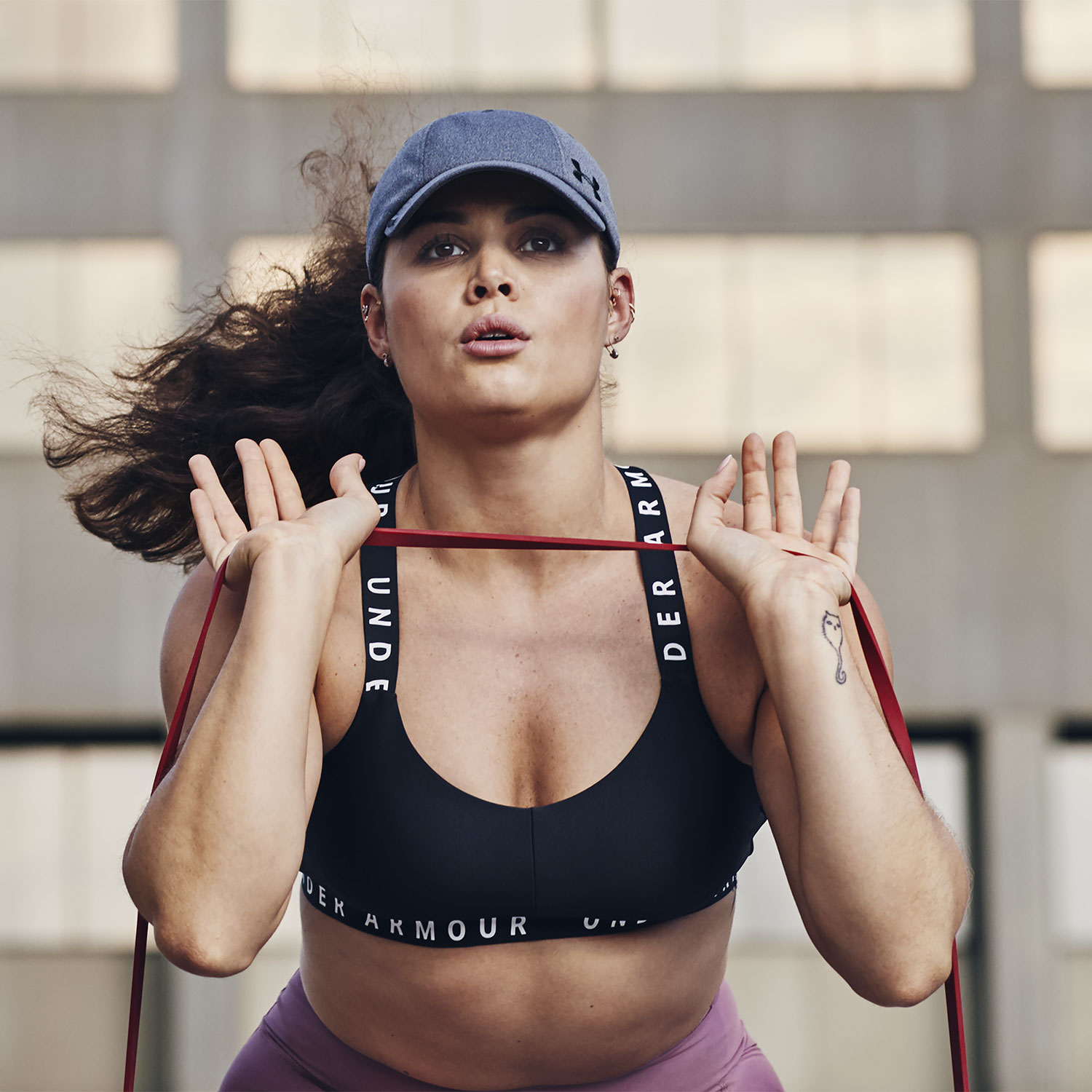 Under Armour Crossback Low Reggiseno Sportivo Black/White