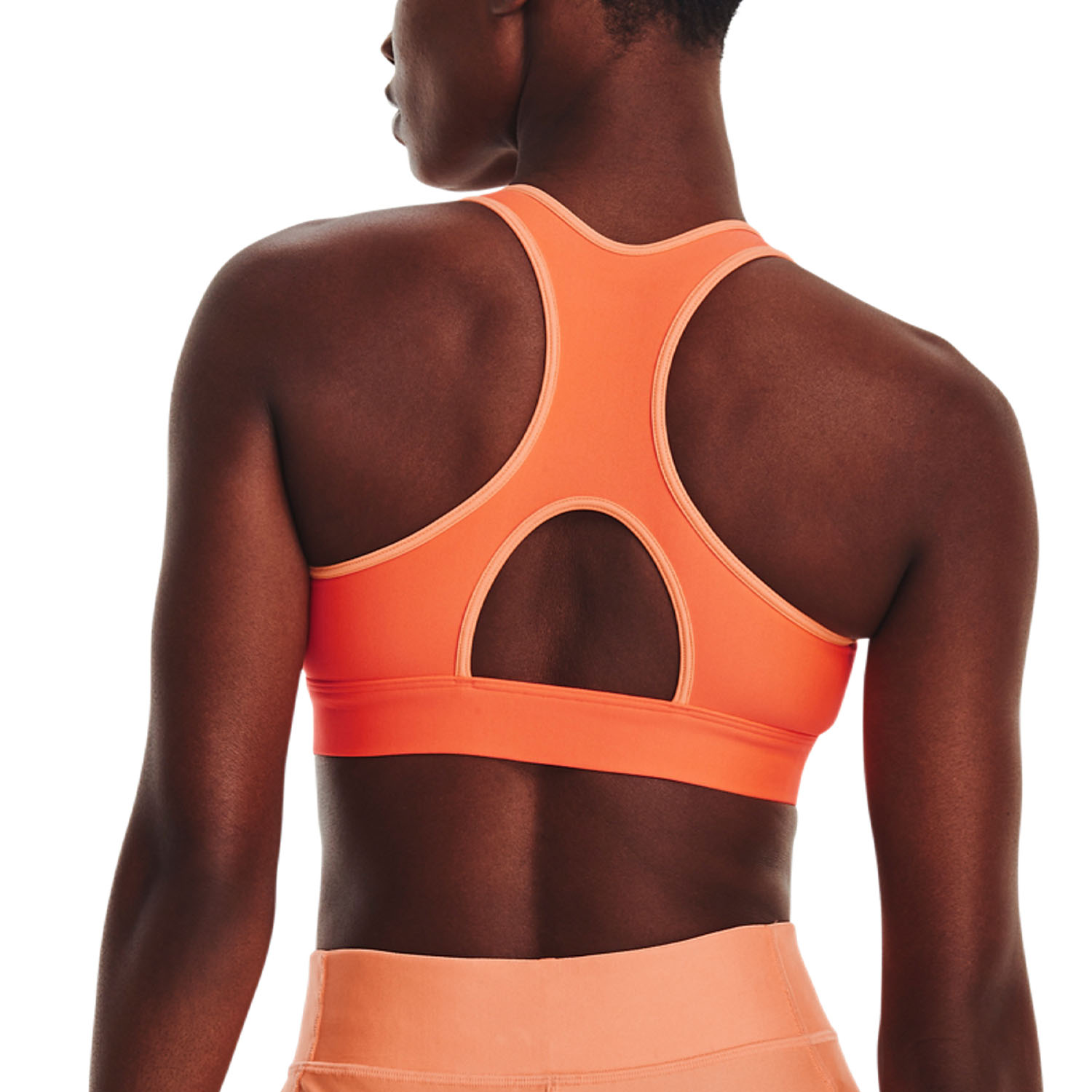 Under Armour Authentics Reggiseno Sportivo Orange Blast/Mellow T Orange