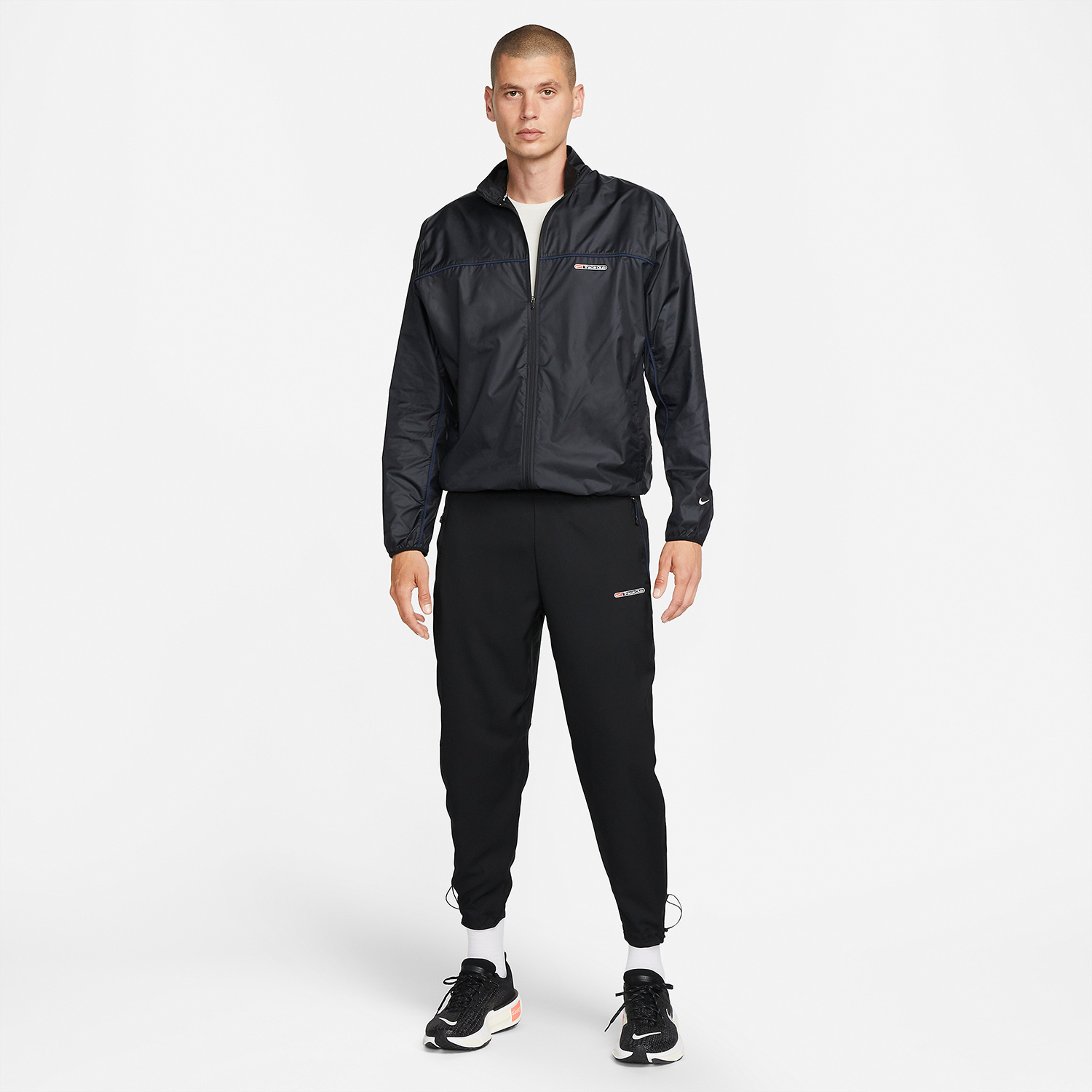 Nike Track Club Pantaloni Black/Midnight Navy/Summit White