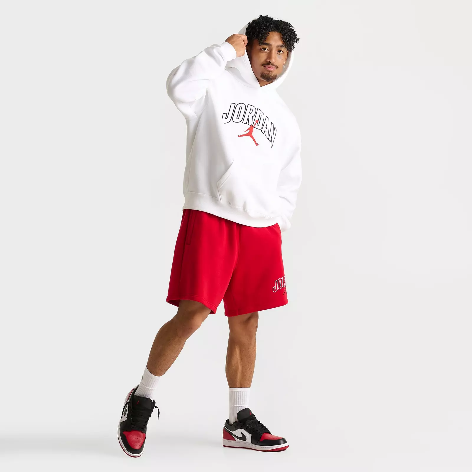 Men's Jordan Brooklyn Fleece Oversized Pullover Hoodie