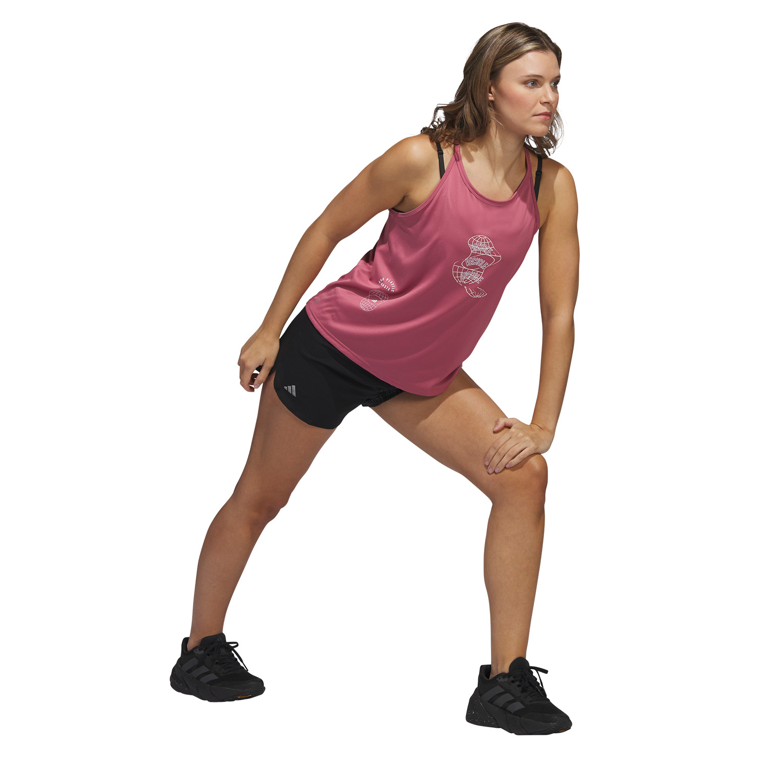 adidas Run For The Ocean 3in Pantaloncini Black