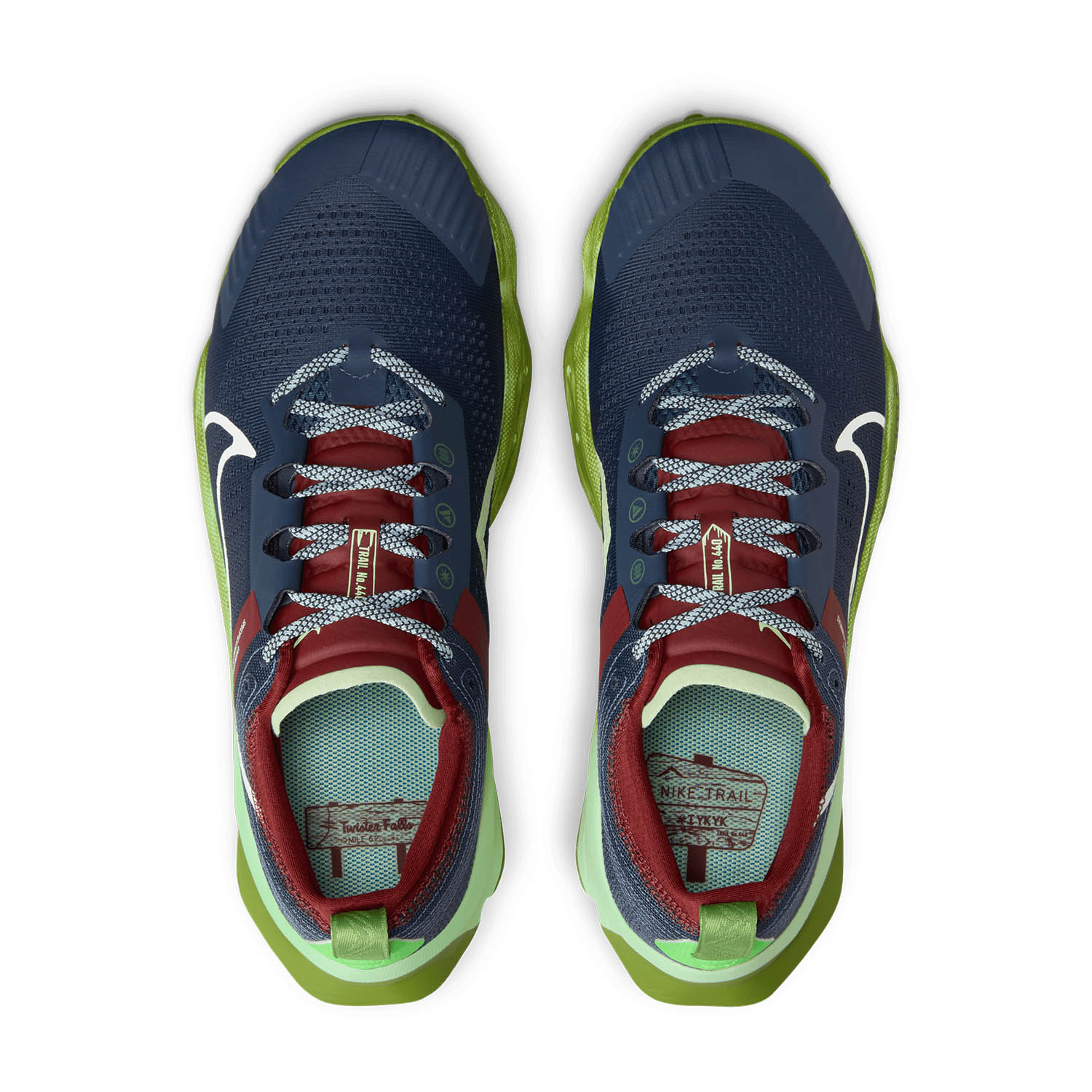 Nike ZoomX Zegama Trail Thunder Blue/Summit White/Chlorophyll