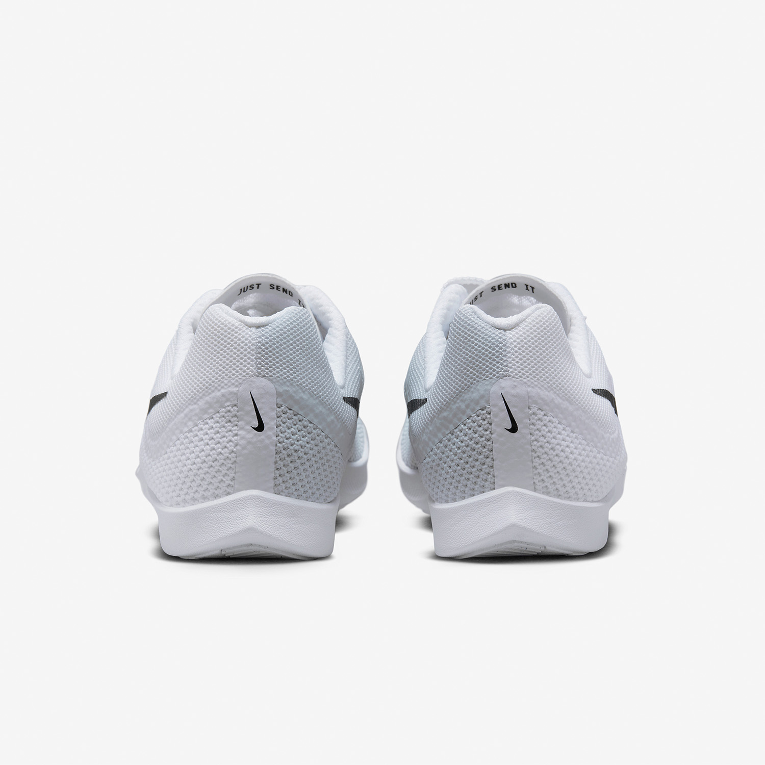 Nike Zoom Rival Distance White/Black/Metallic Silver
