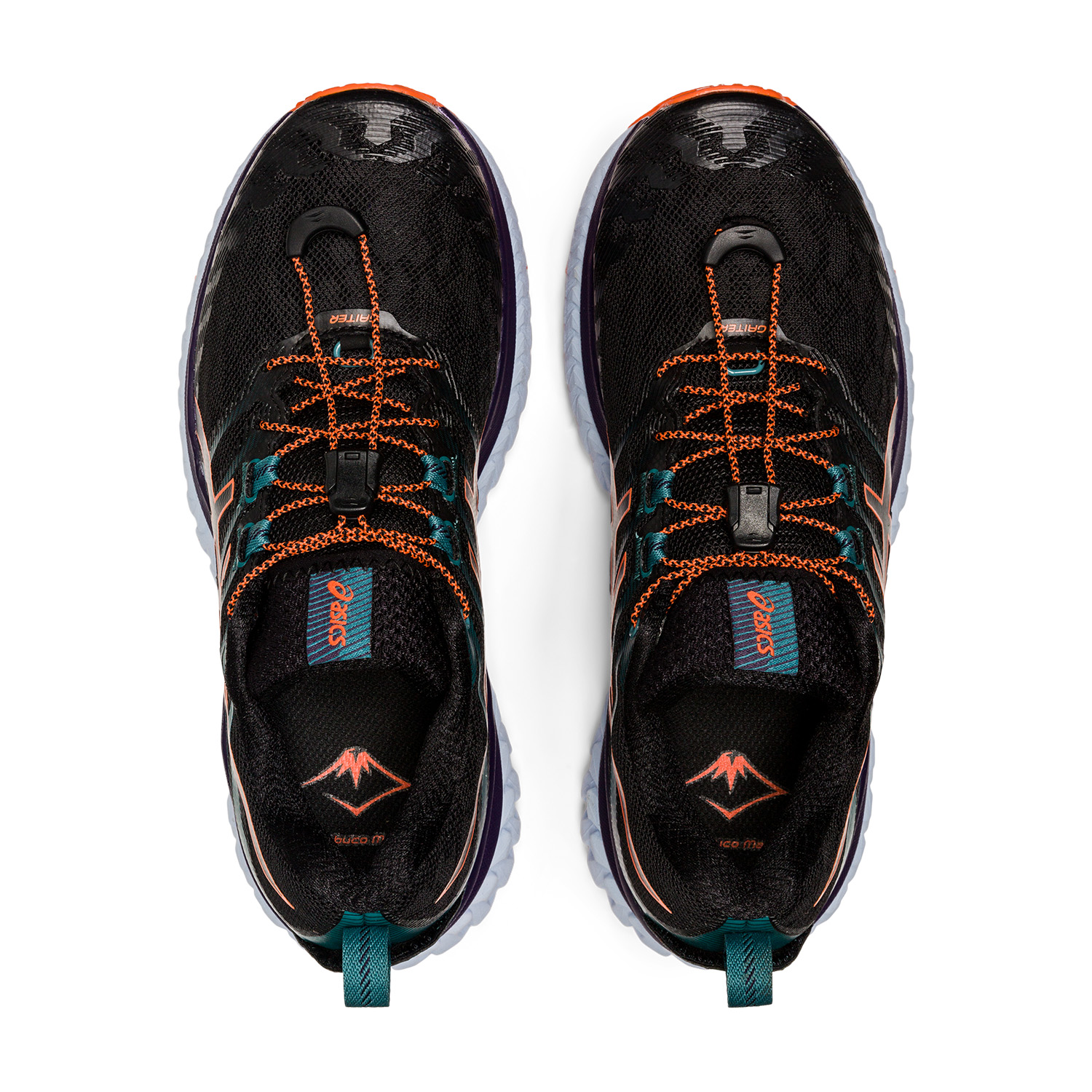 Asics Trabuco Max Black/Nova Orange