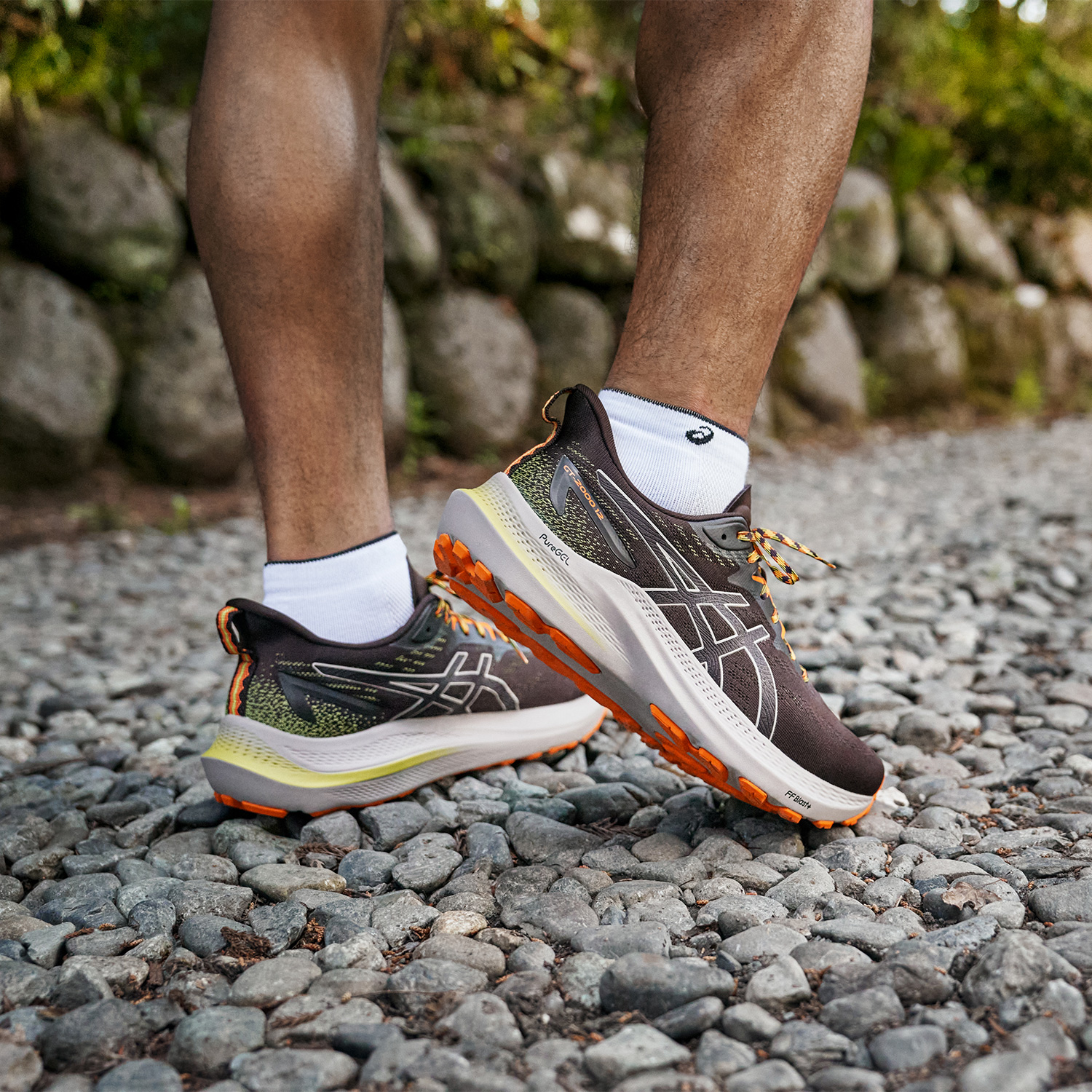 Asics GT 2000 12 TR Nature Bathing/Neon Lime