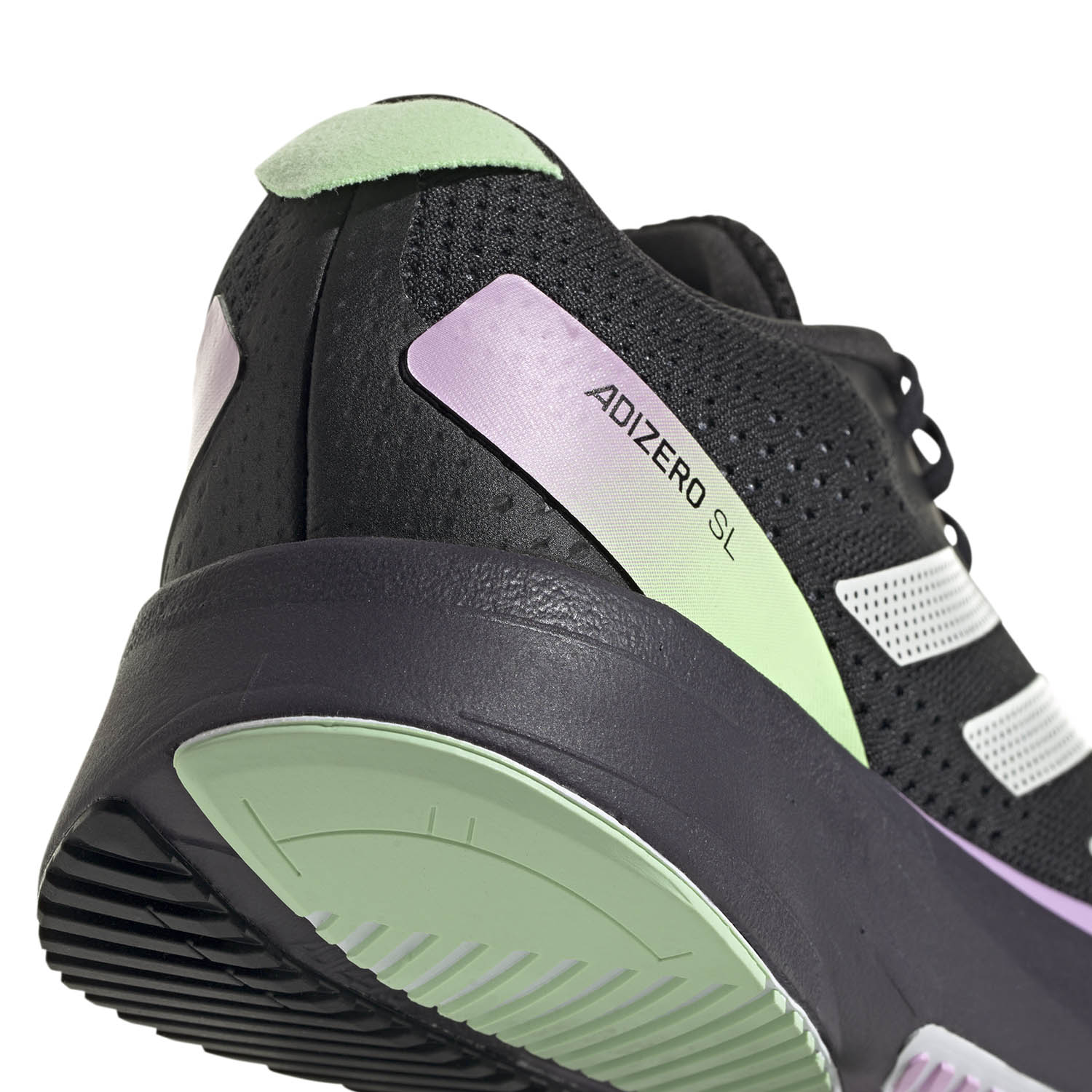 adidas adizero SL Core Black/Zero Metallic/Green Spark