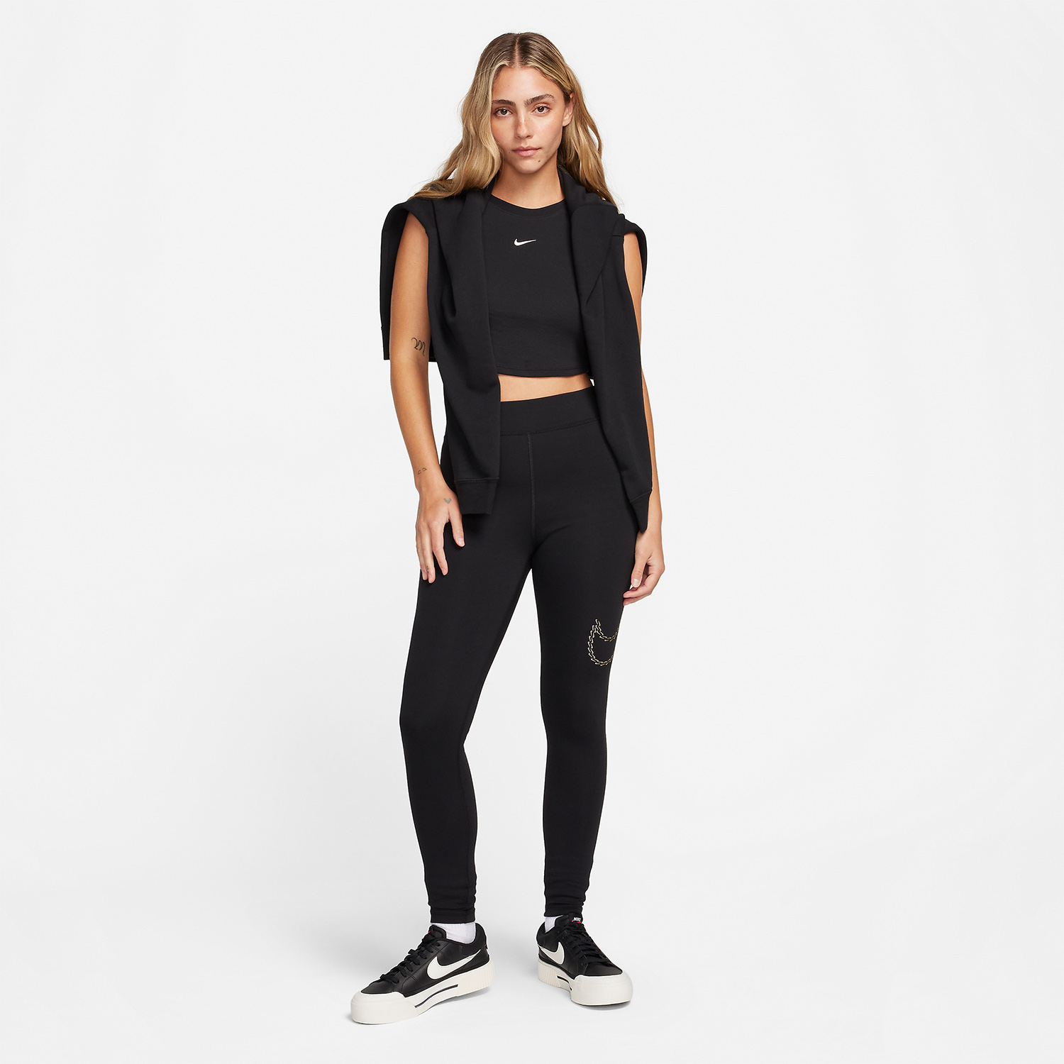 Nike Shine Tights Black