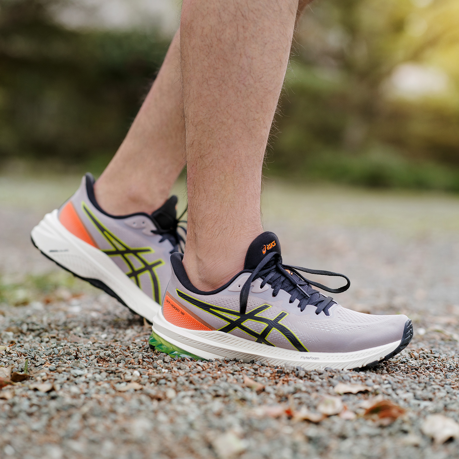 Asics GT 1000 12 TR Nature Bathing/Neon Lime