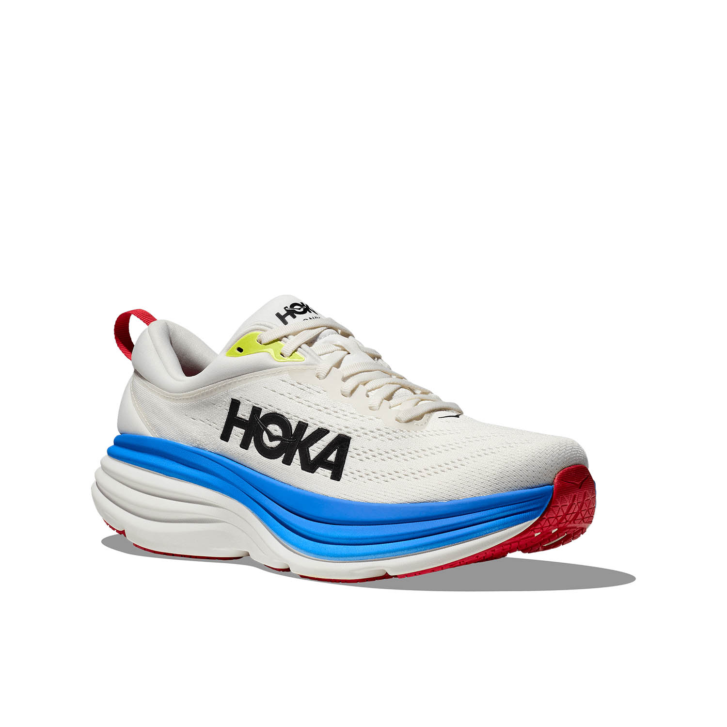 Hoka Bondi 8 Blanc De Blanc/Virtual Blue