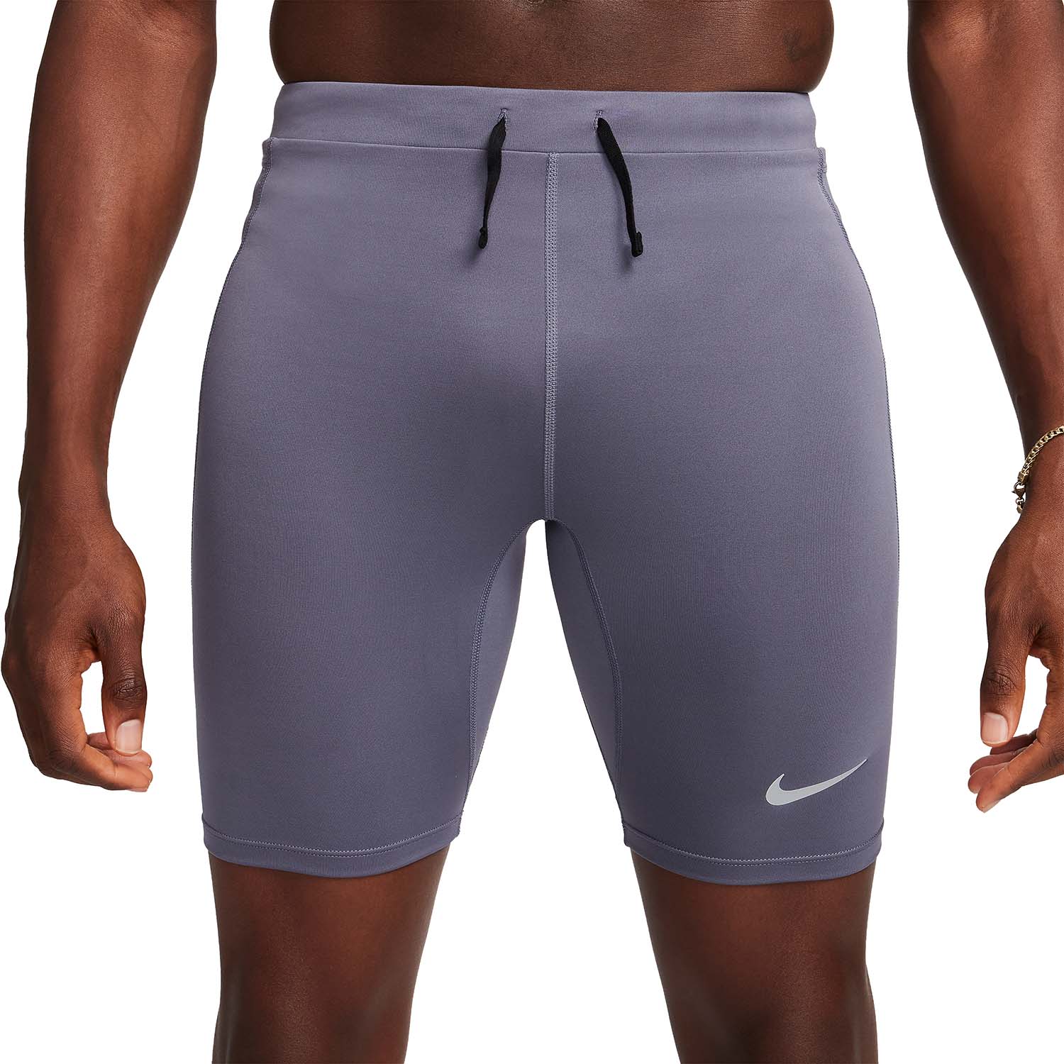Nike Dri-FIT Fast 8in Pantaloncini Light Carbon/Reflective Silver