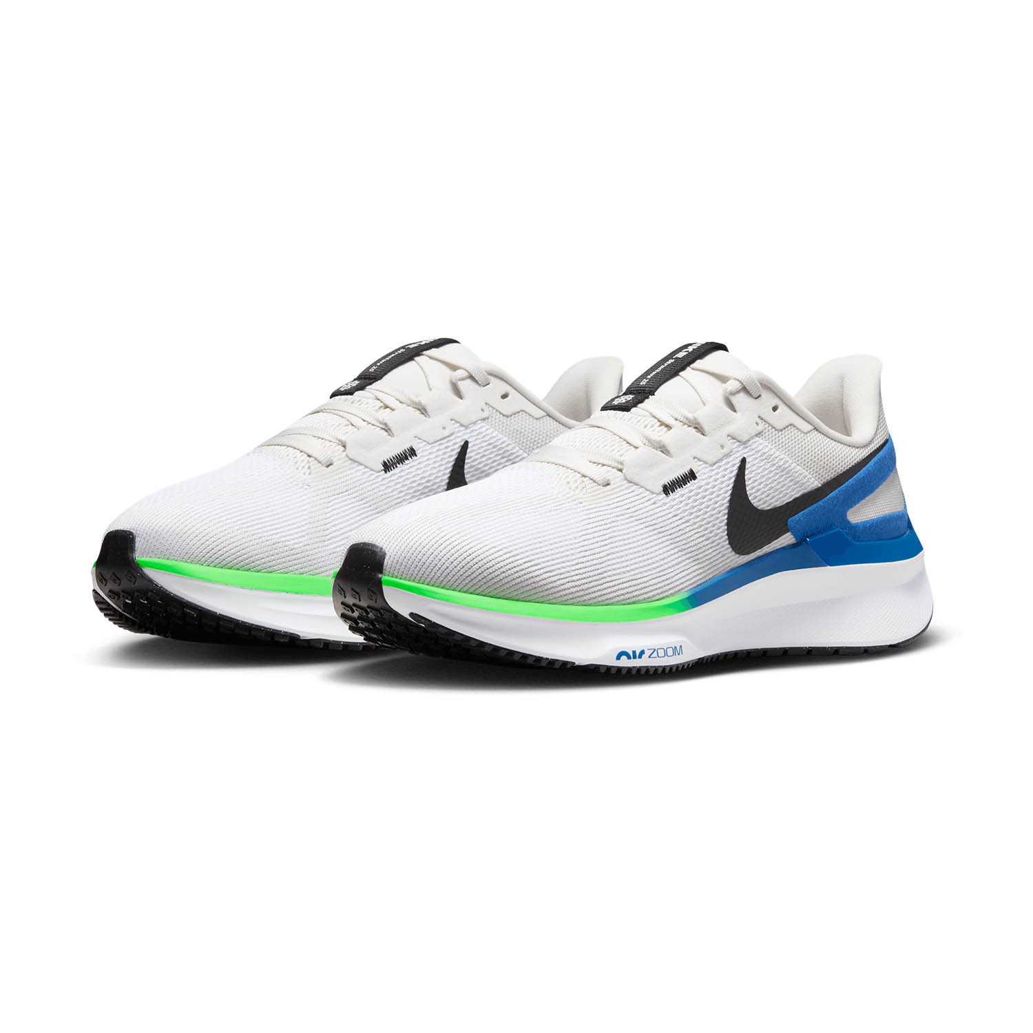 Nike Air Zoom Structure 25 White/Black/Platinum Tint/Star Blue
