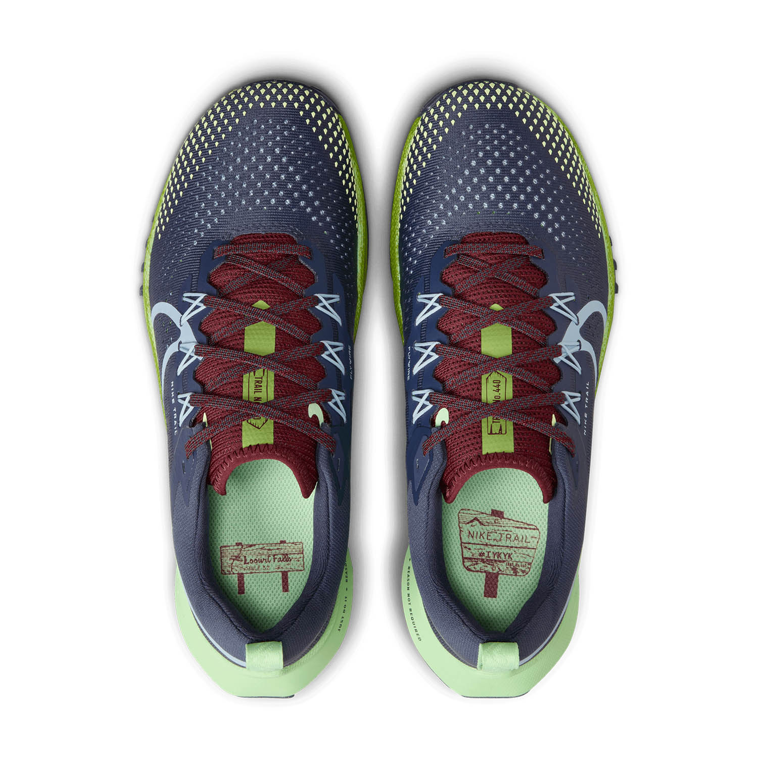 Nike React Pegasus Trail 4 Thunder Blue/Light Armony Blue/Chlorophyll