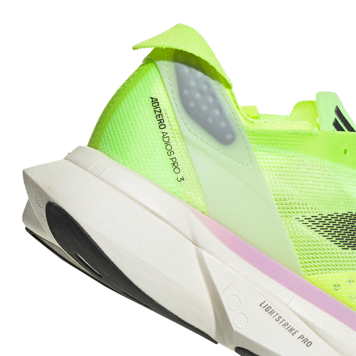 adidas Adizero Adios Pro 3 Aurora Black/Zero Metalic/Lucid Lemon