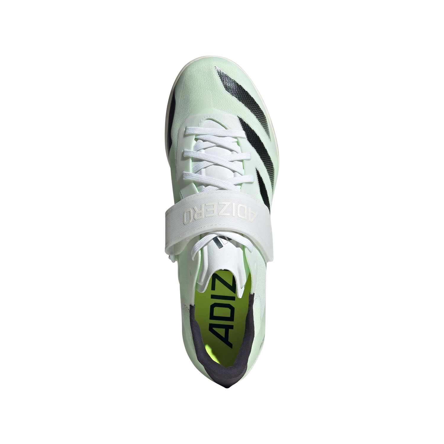 adidas adizero High Jump Cloud White/Core Black/Green Spark