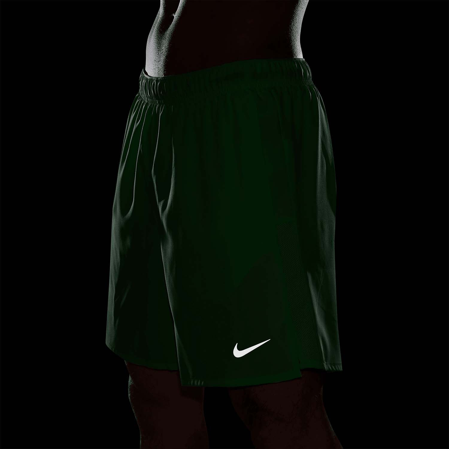 Nike Challenger Logo 7in Pantaloncini Vapor Green/Reflective Silver