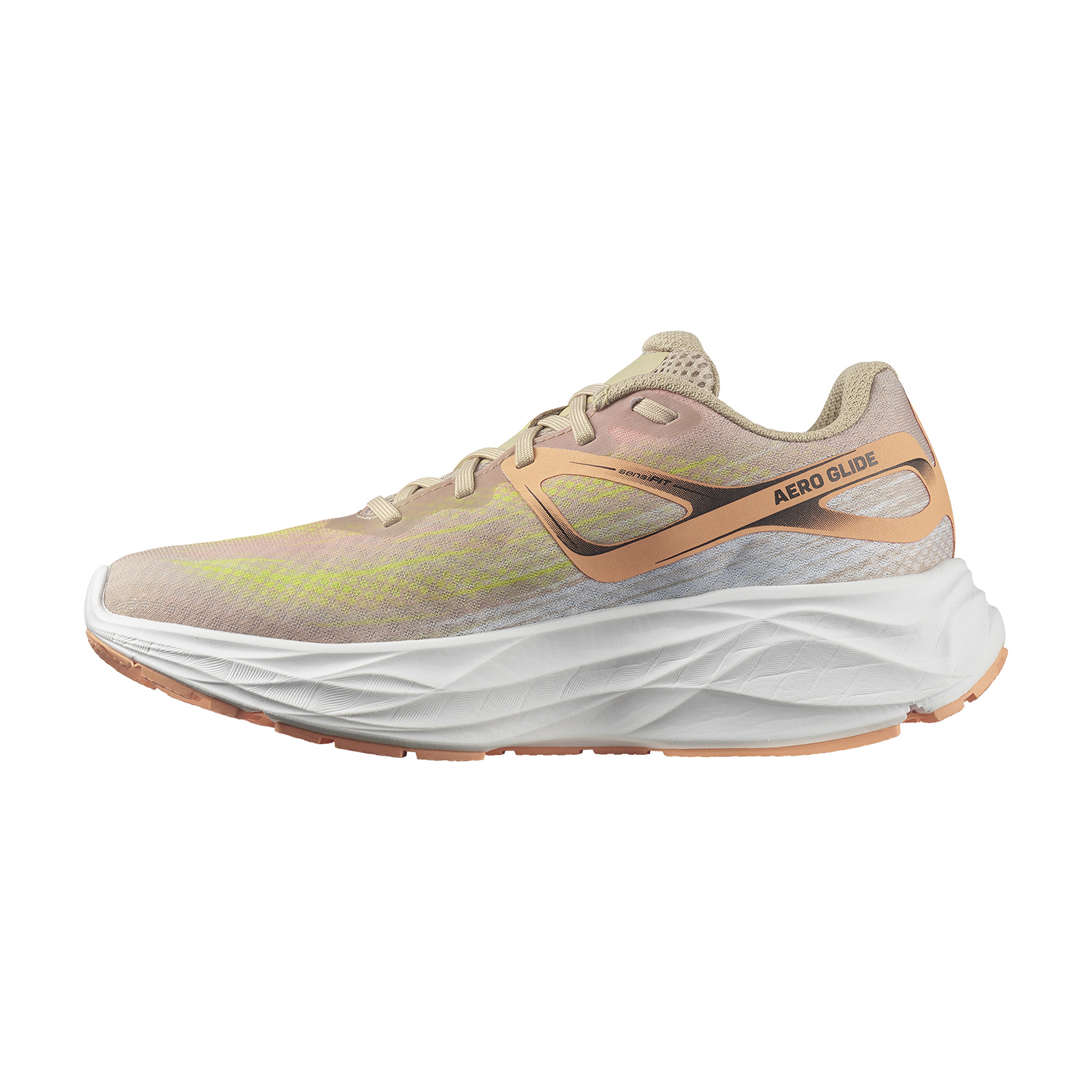 Salomon Aero Glide Safari/White/Cataloupe