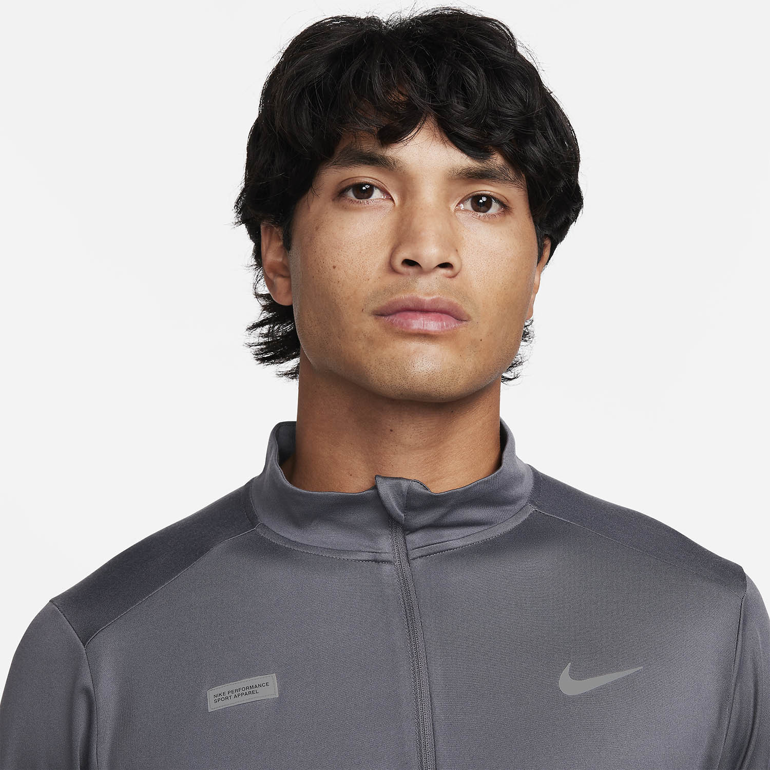 Nike Element Flash Maglia Iron Grey/Reflective Silver