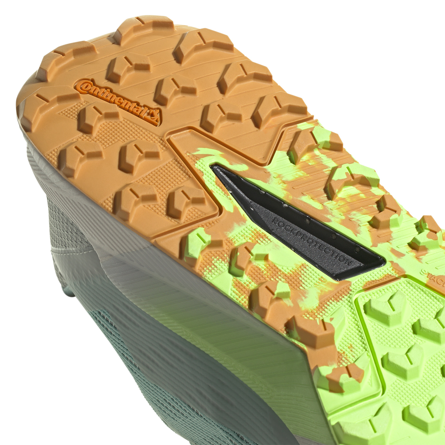 adidas Terrex Agravic Flow 2 GTX Semi Flash Aqua/Wonder Silver/Lucid Lemon