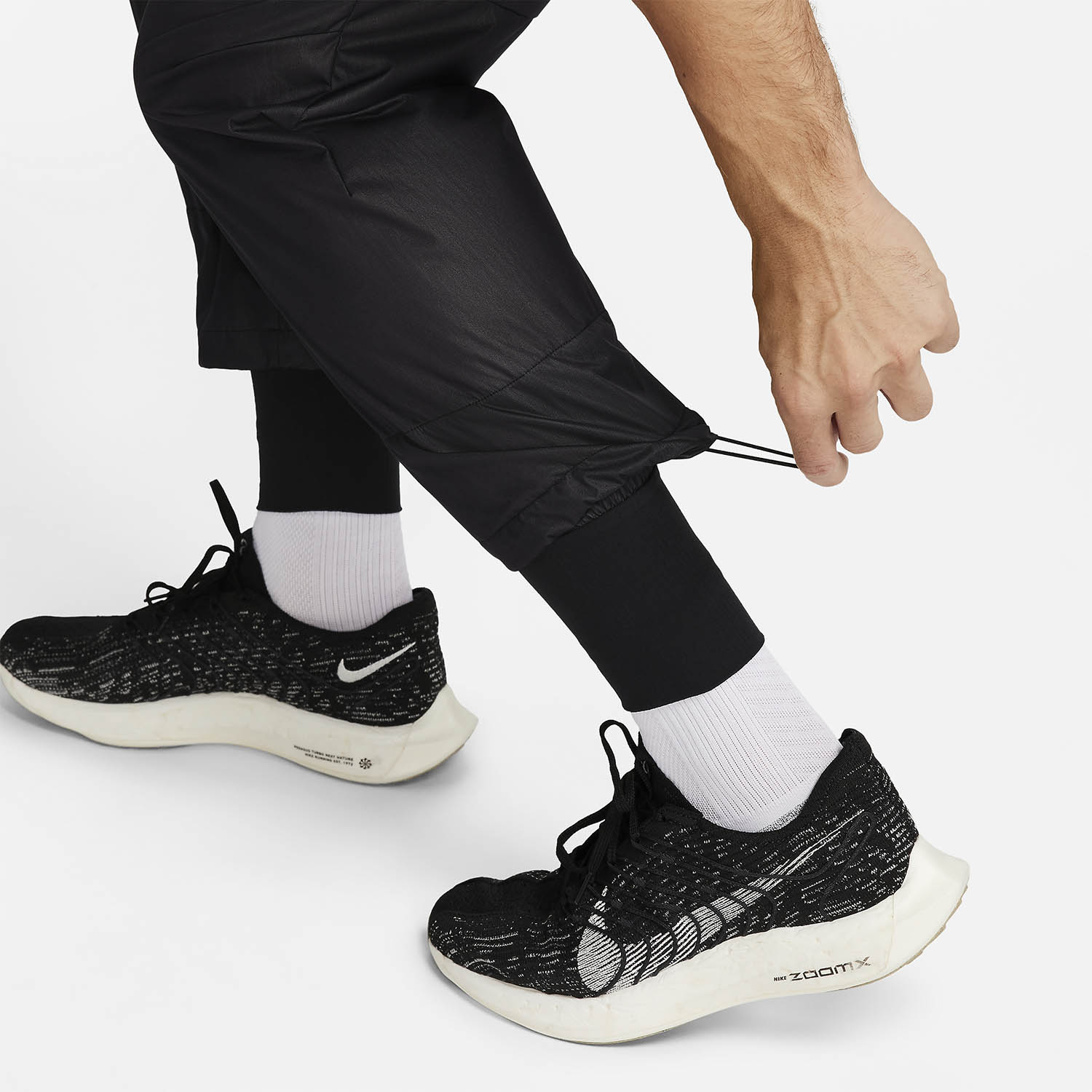 Nike Storm-FIT Run Division Phenom Pantaloni Black/Black Reflective