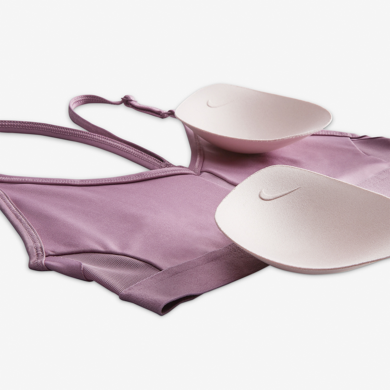 Nike Indy Reggiseno Sportivo Violet Dust/White
