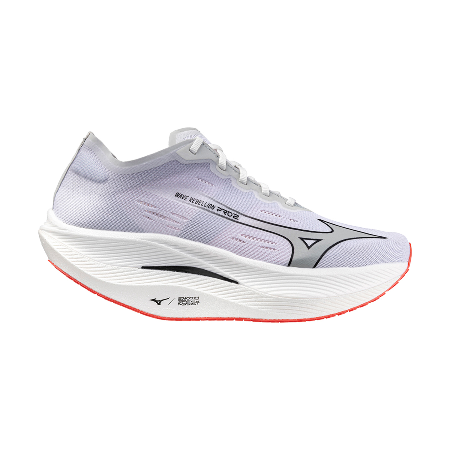 Mizuno Wave Rebellion Pro 2 White/Harbor Mist/Cayenne