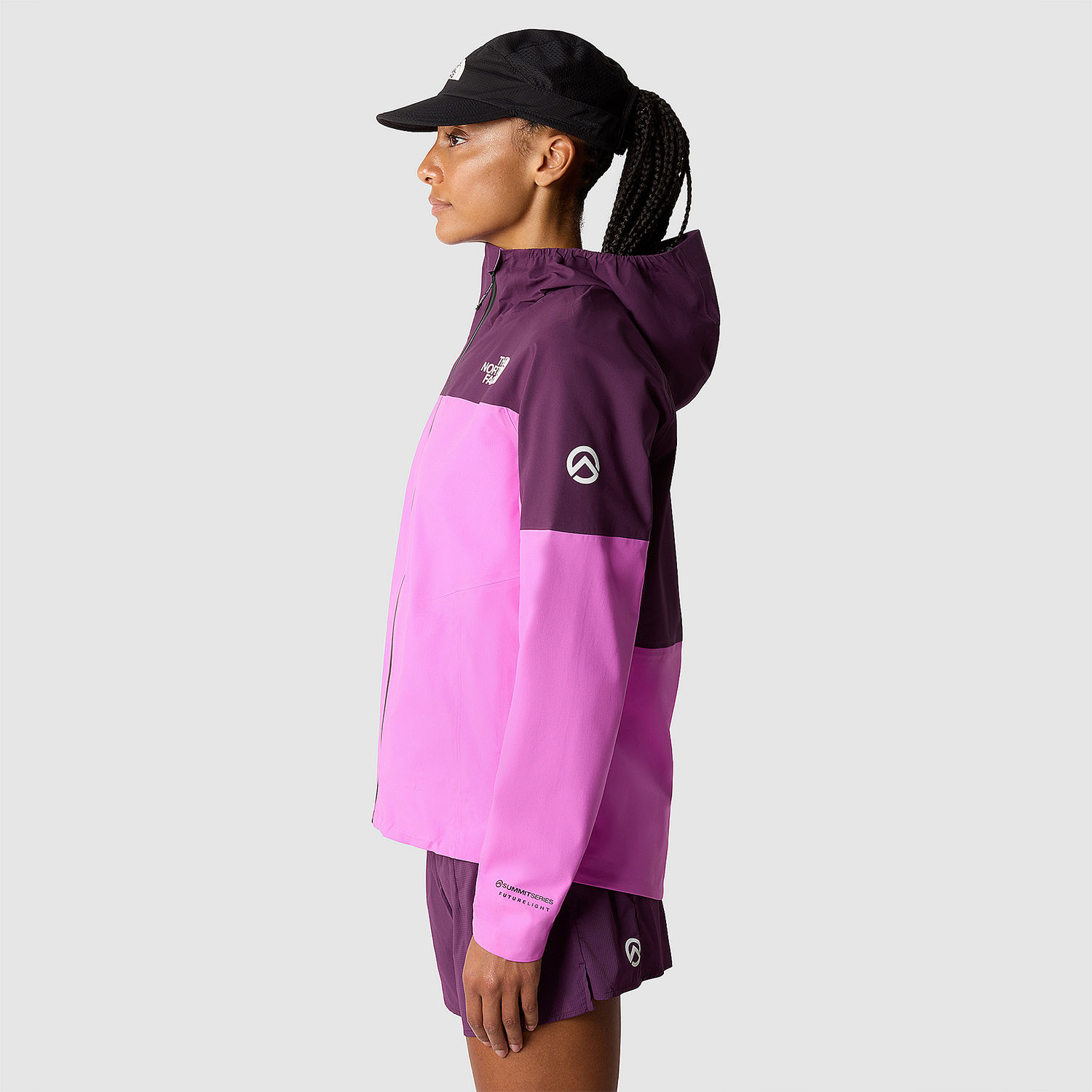 The North Face Summit Superior Futurelight Giacca Black/Currant Purple