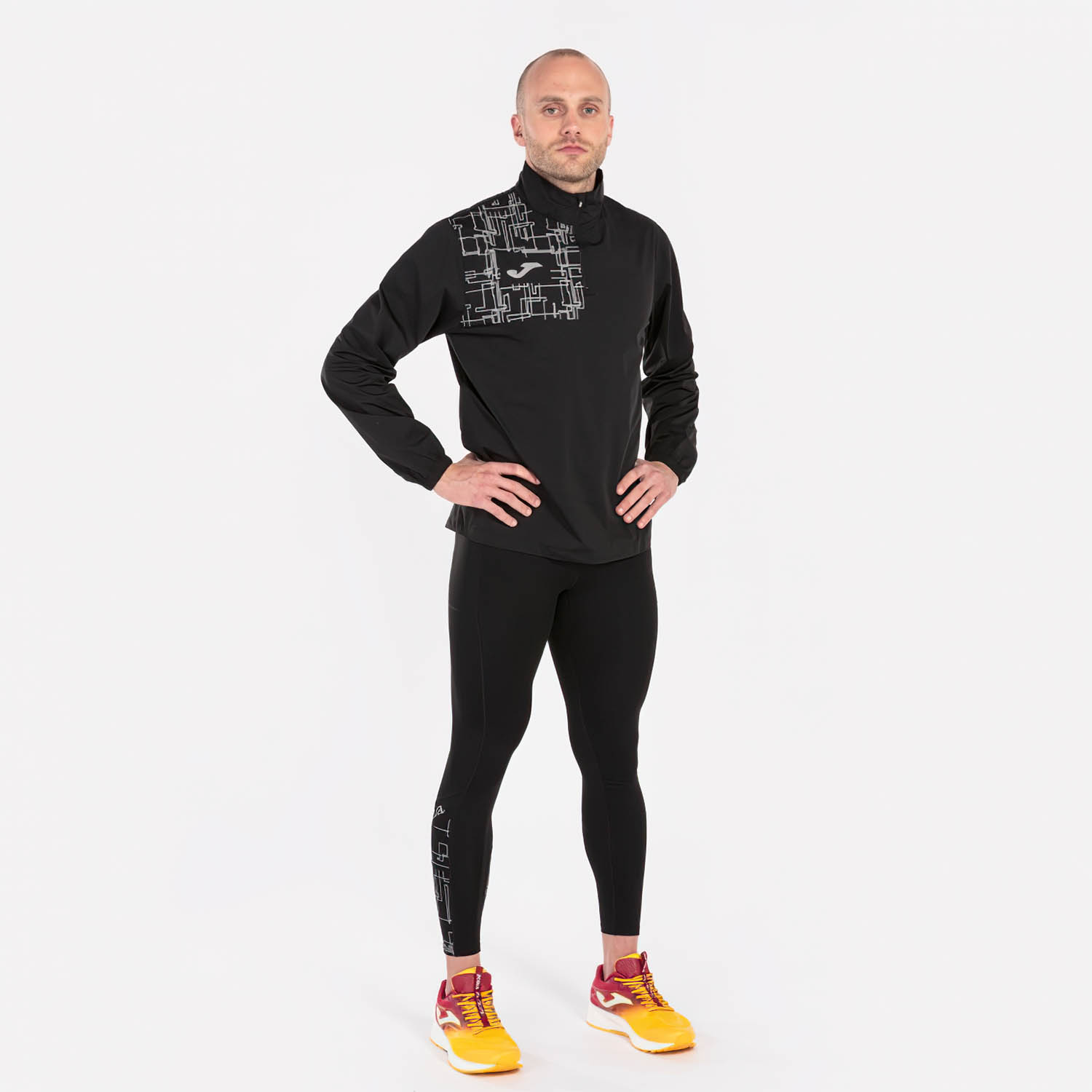 Joma Elite VIII Logo Giacca Black